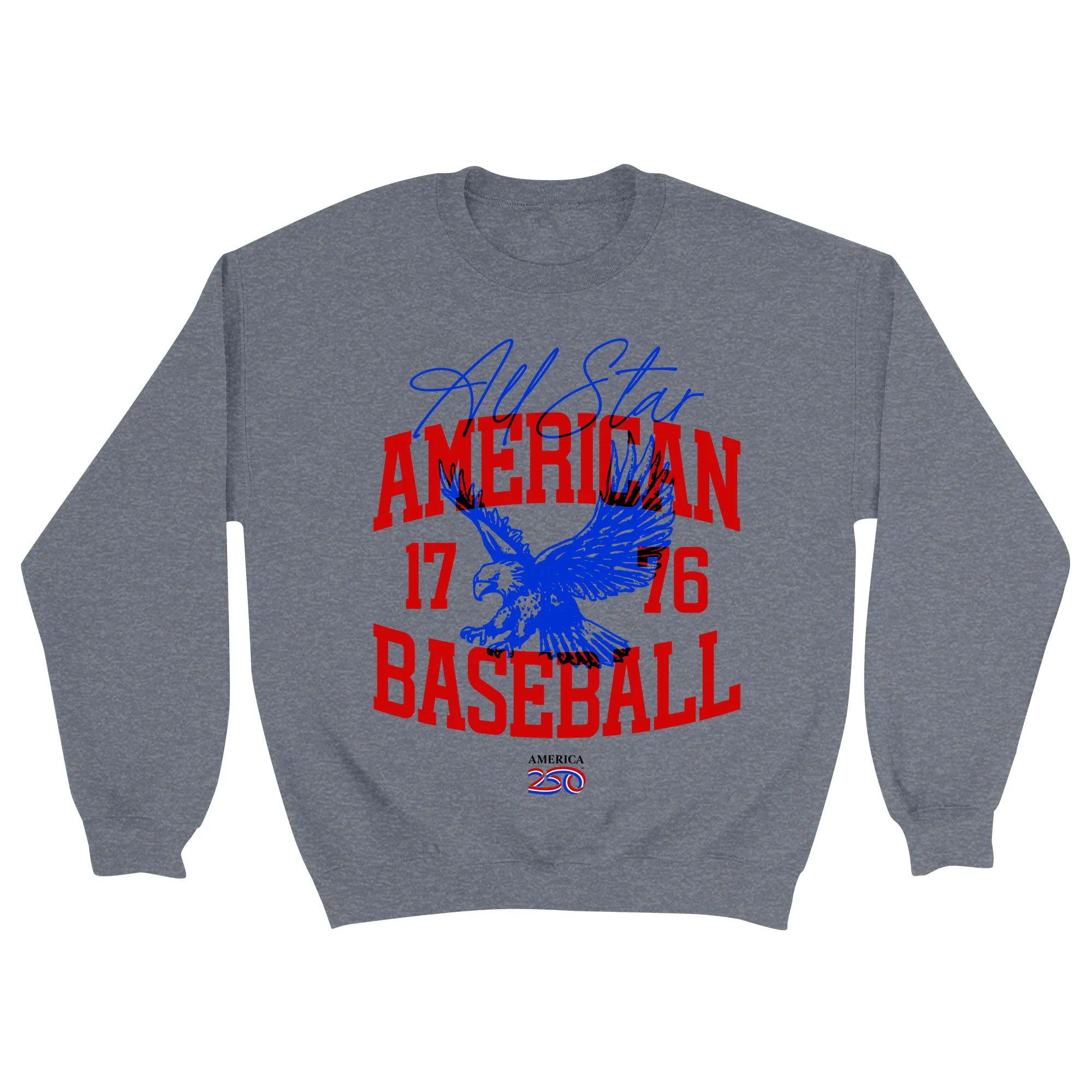America250 All Star American Unisex Crewneck Sweatshirt - Image 3