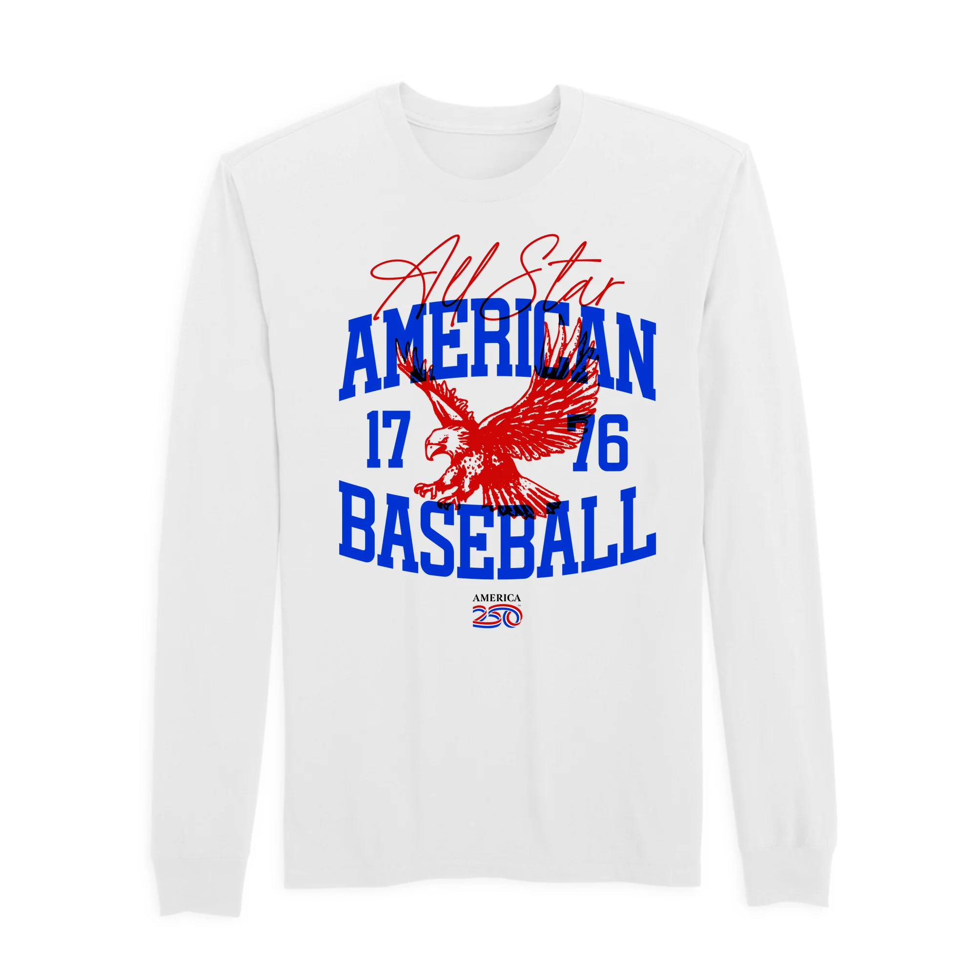 America250 All Star American Men's Long Sleeve T-Shirt