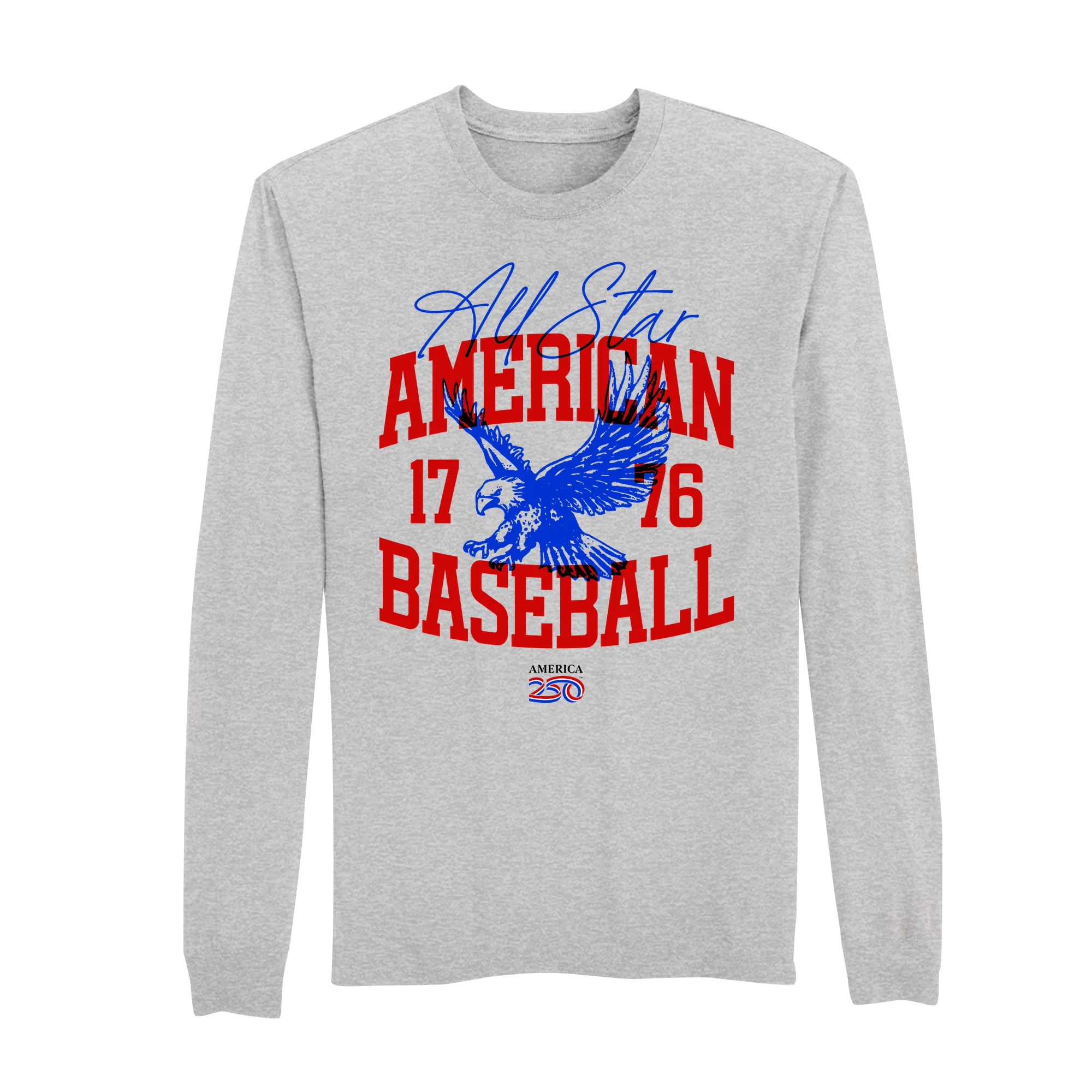America250 All Star American Men's Long Sleeve T-Shirt - Image 3