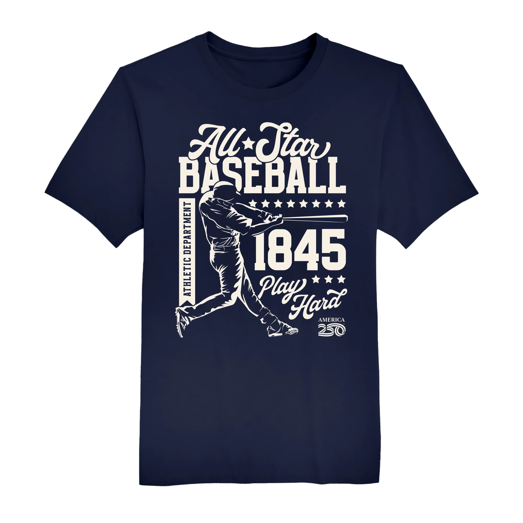 America250 All Star Baseball Men's T-Shirt - Image 3