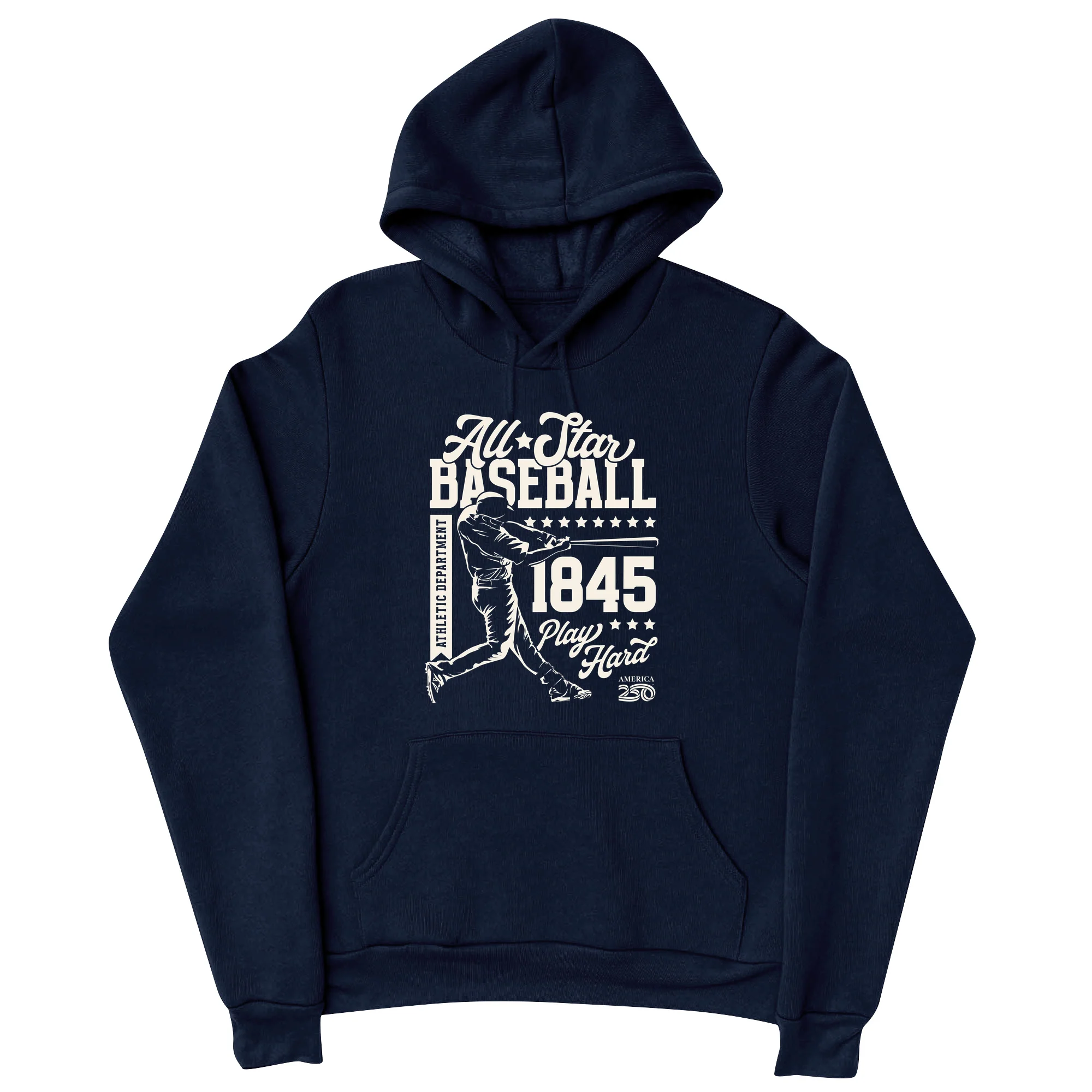 America250 All Star Baseball Unisex Hoodie - Image 4