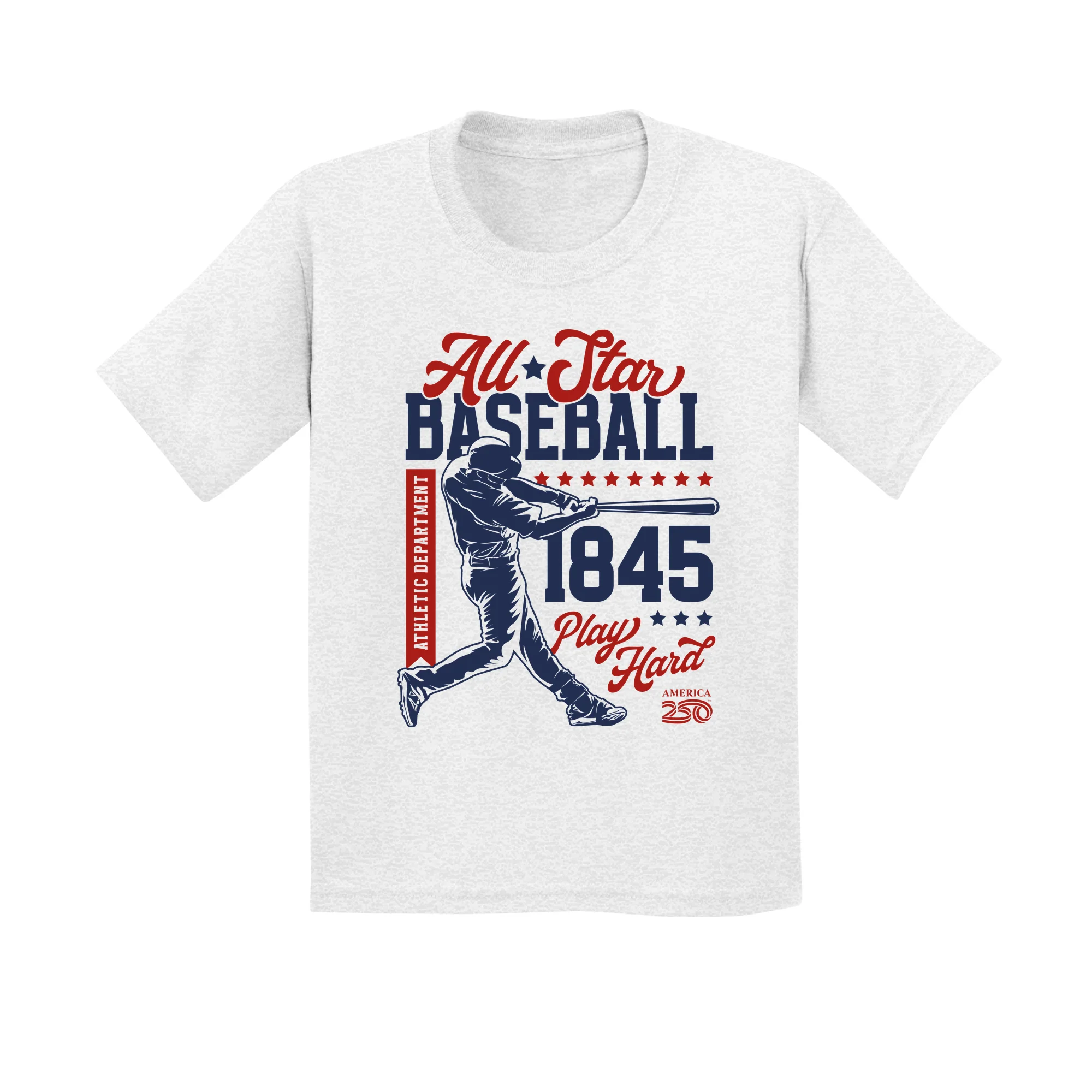 America250 All Star Baseball Youth T-Shirt - Image 2