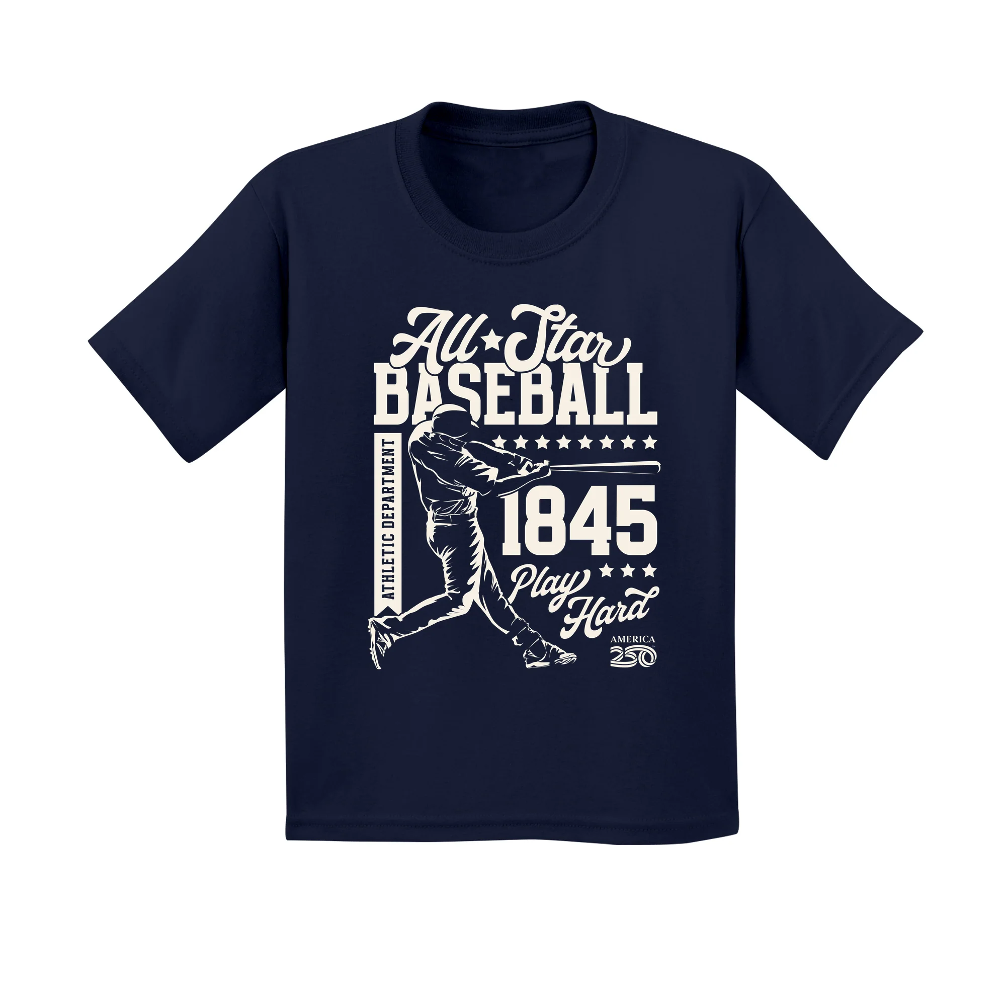 America250 All Star Baseball Youth T-Shirt - Image 3