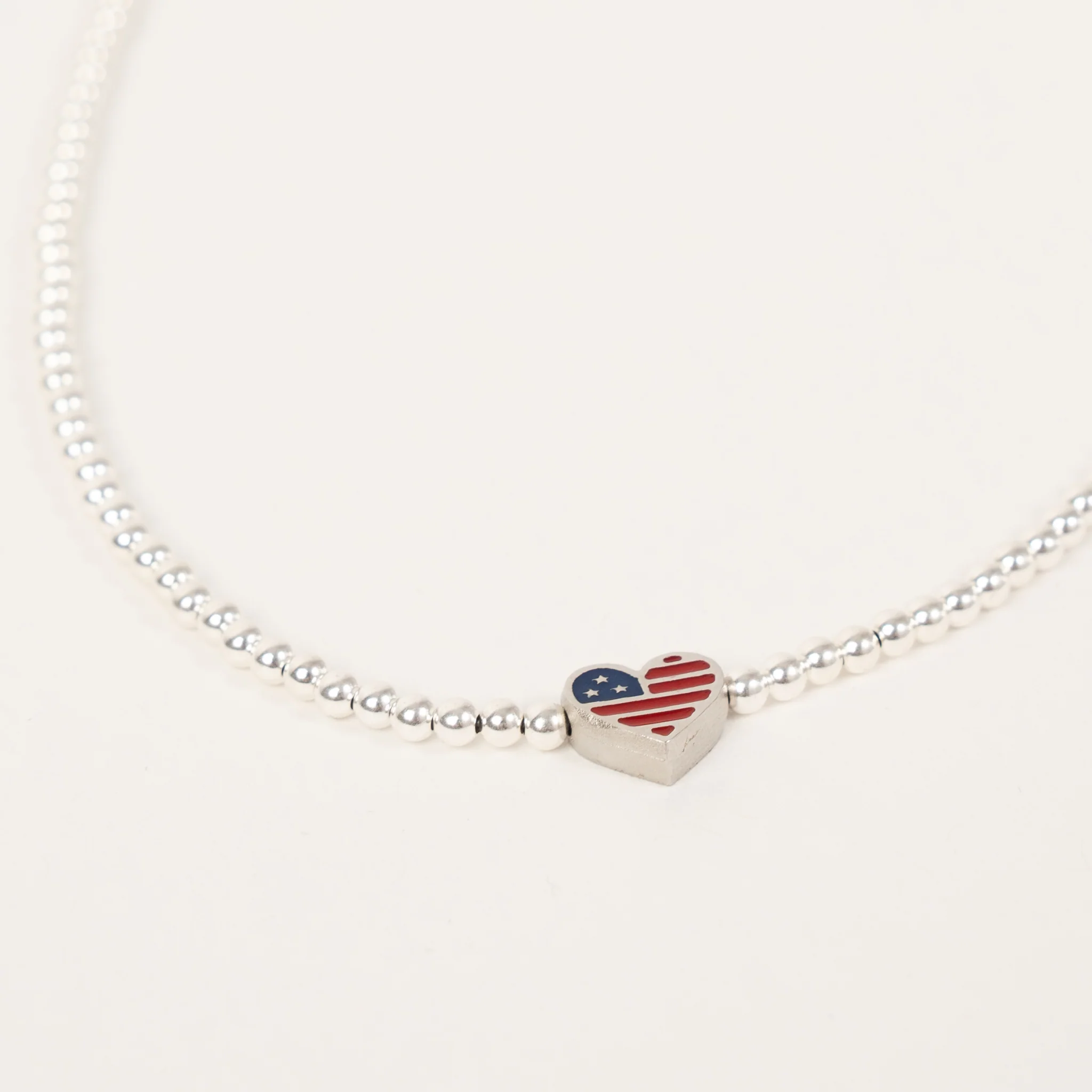 America250 Happy Heart Necklace