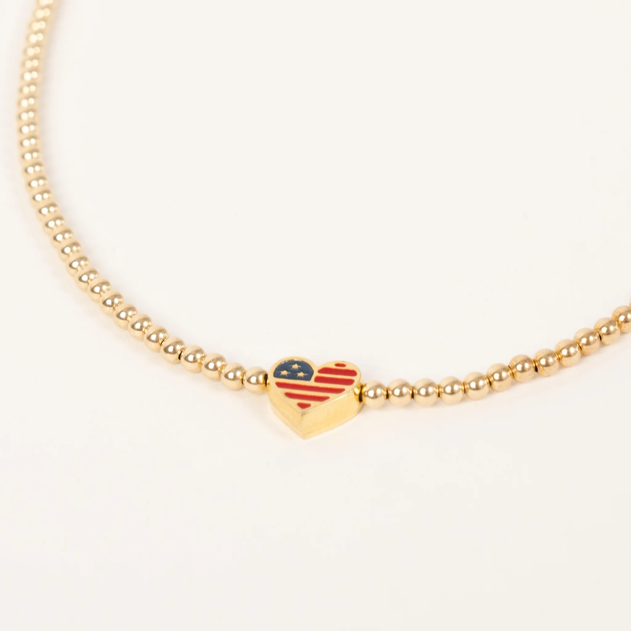 America250 Happy Heart Necklace - Image 3
