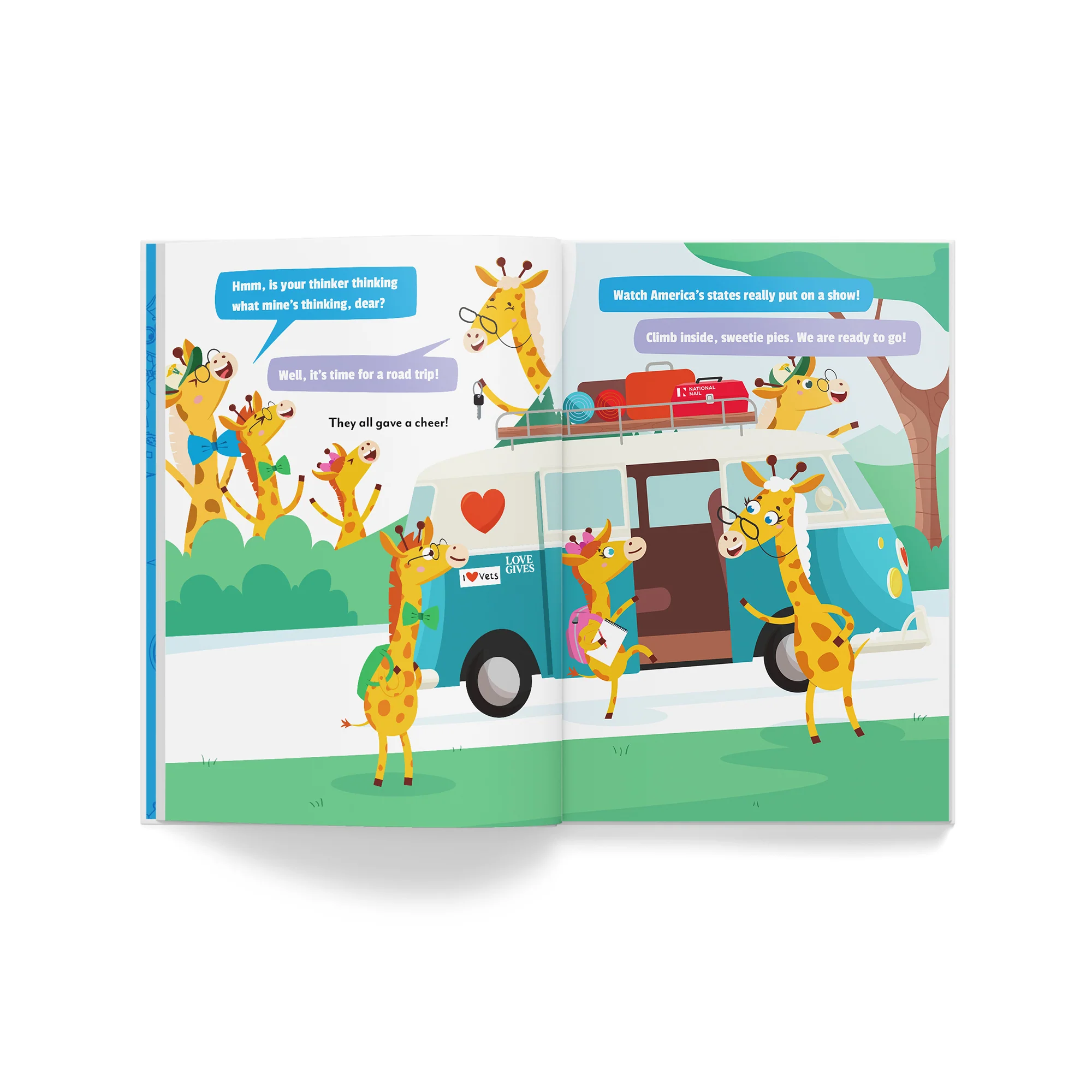 Official America250 America’s Grateful Stateful Road Trip Book Bundle - Image 3