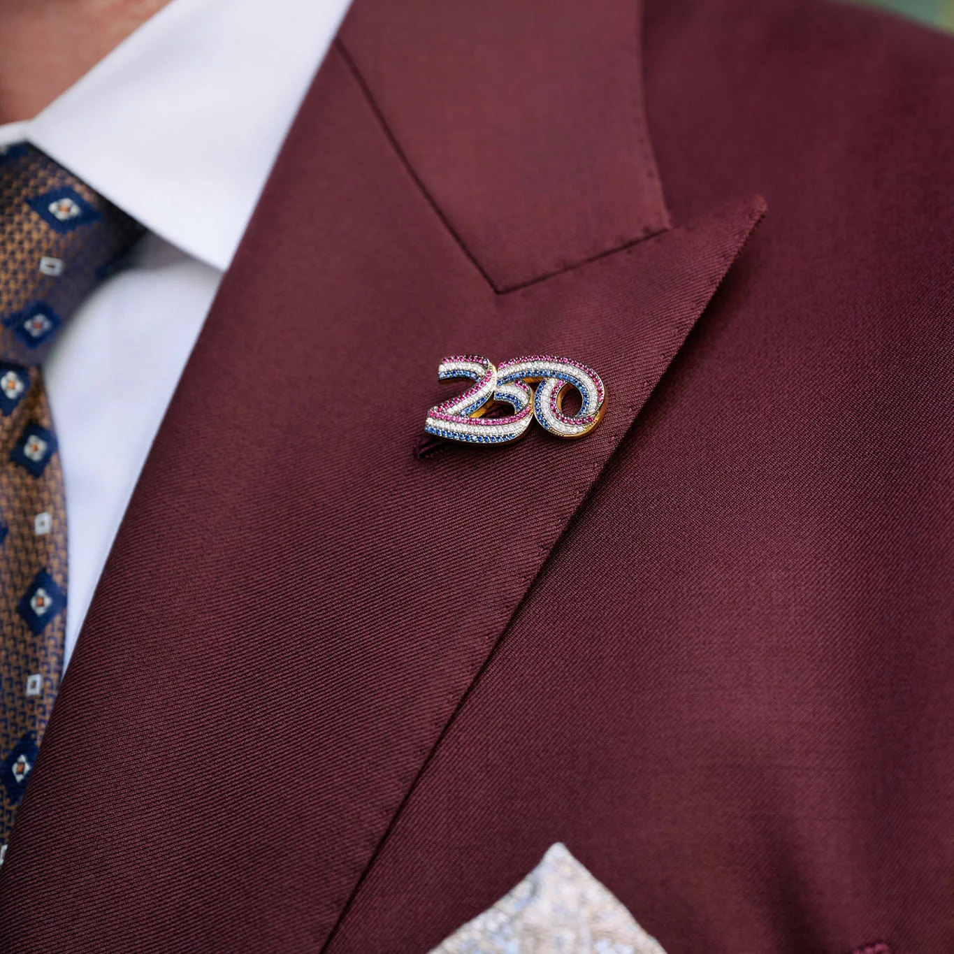 America250™ Diamond Commemorative Lapel Pin - Image 4