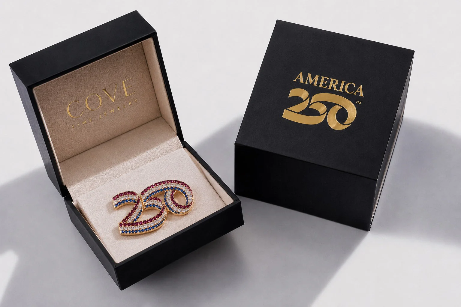 America250™ Diamond Commemorative Lapel Pin - Image 8