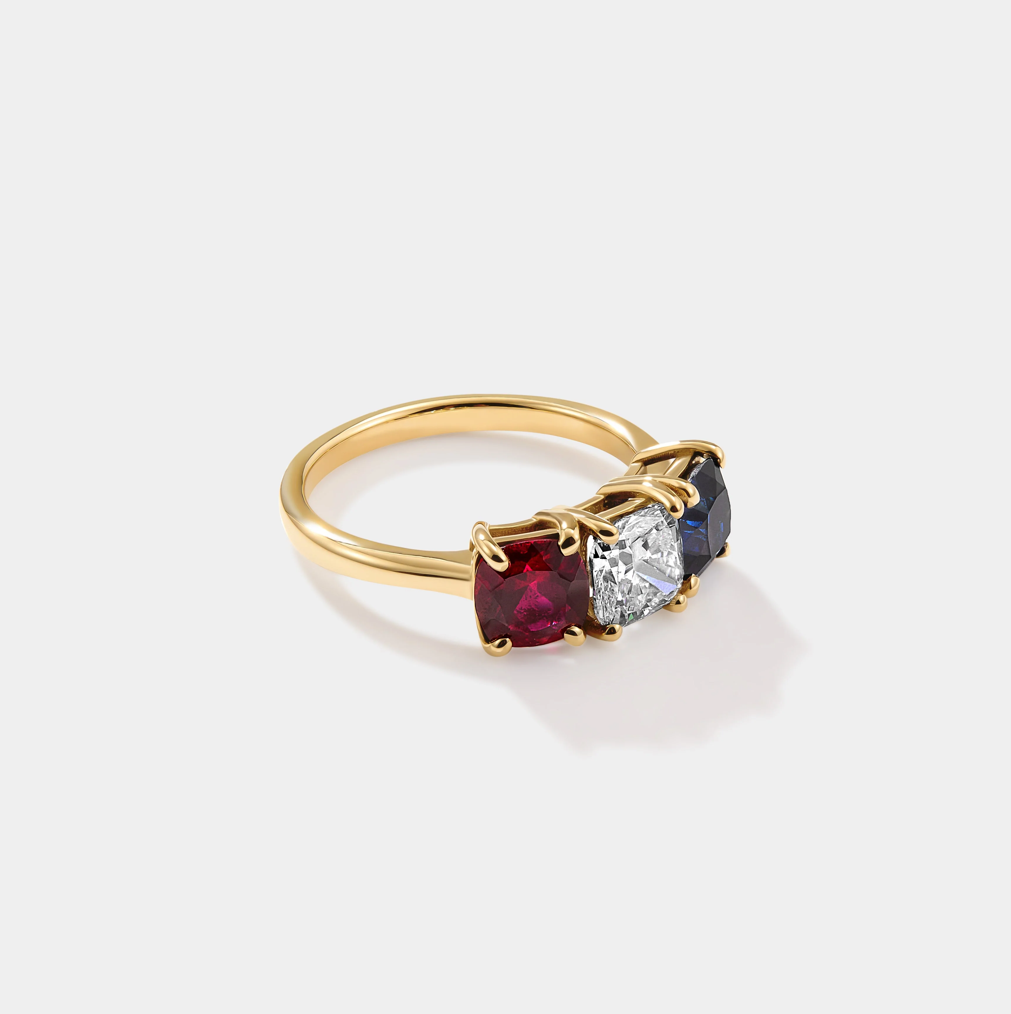 America250™ Heritage Cushion Cut Ring - Image 3