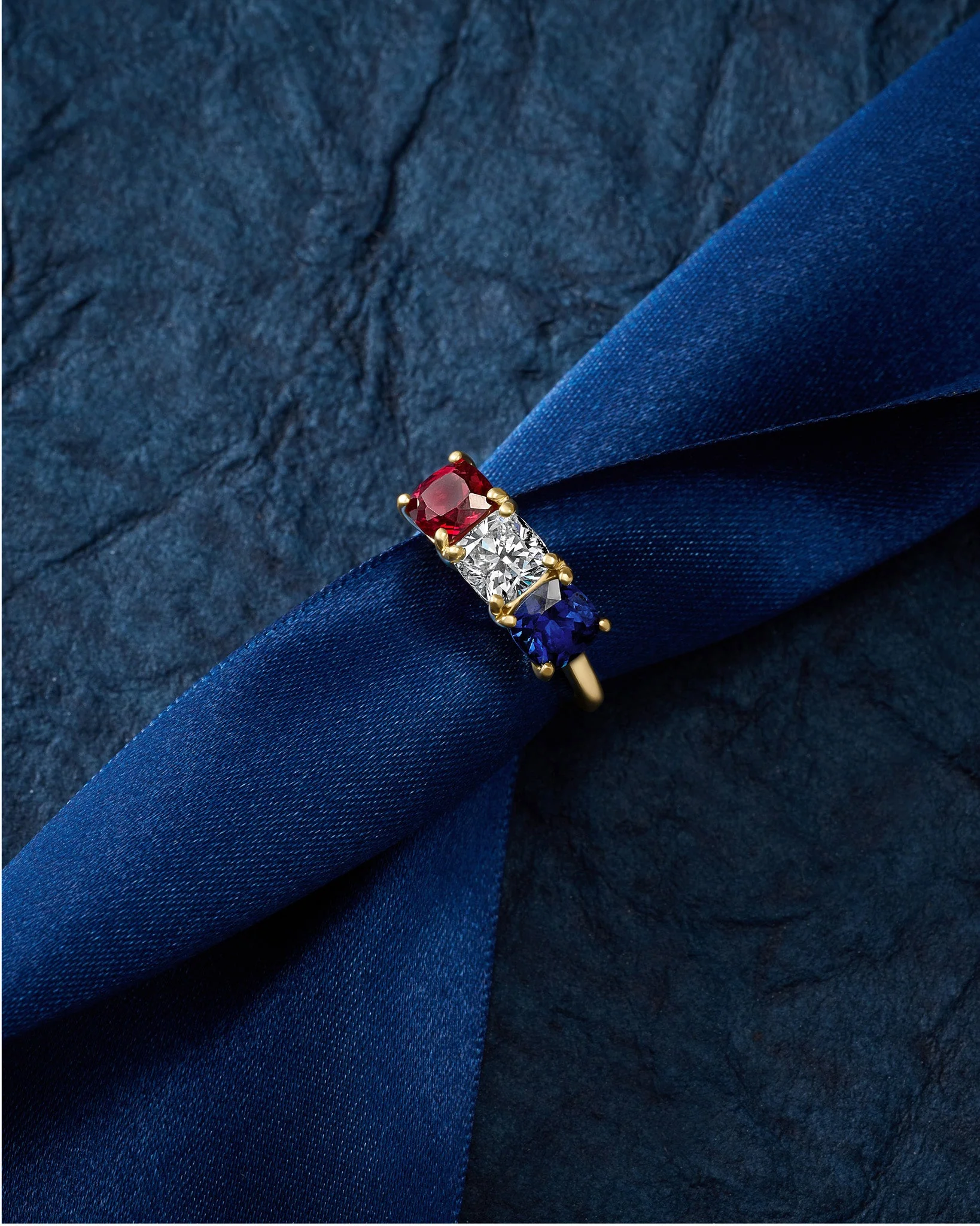 America250™ Heritage Cushion Cut Ring - Image 4