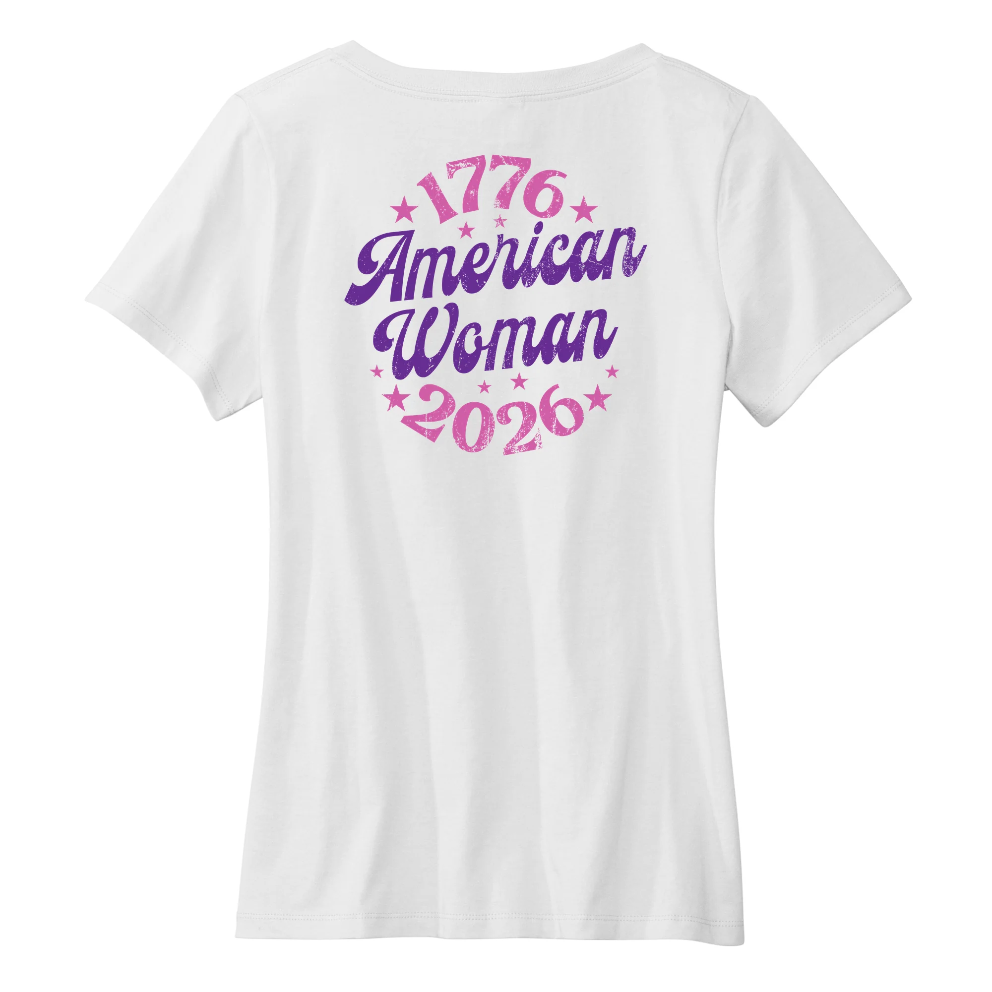 America250 1776 Women Empowerment Women's V-Neck T-Shirt - Image 3