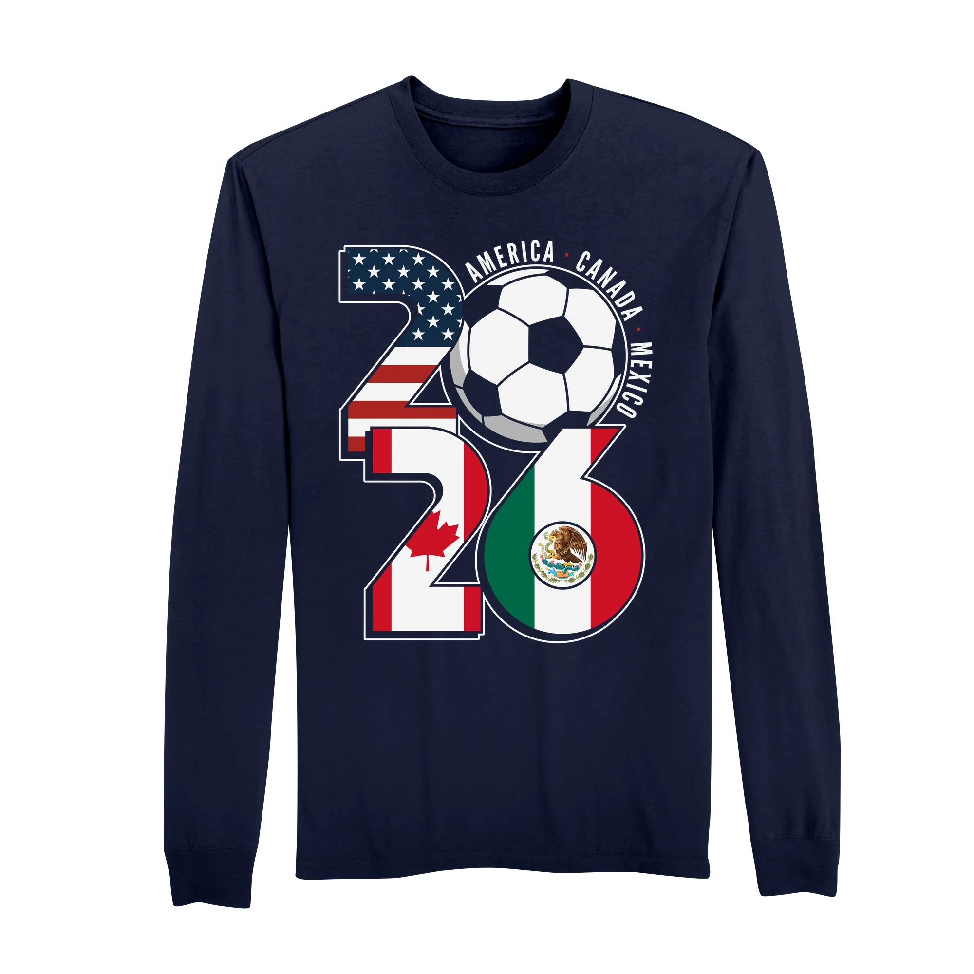 America250 2026 Men's Long Sleeve T-Shirt - Image 2