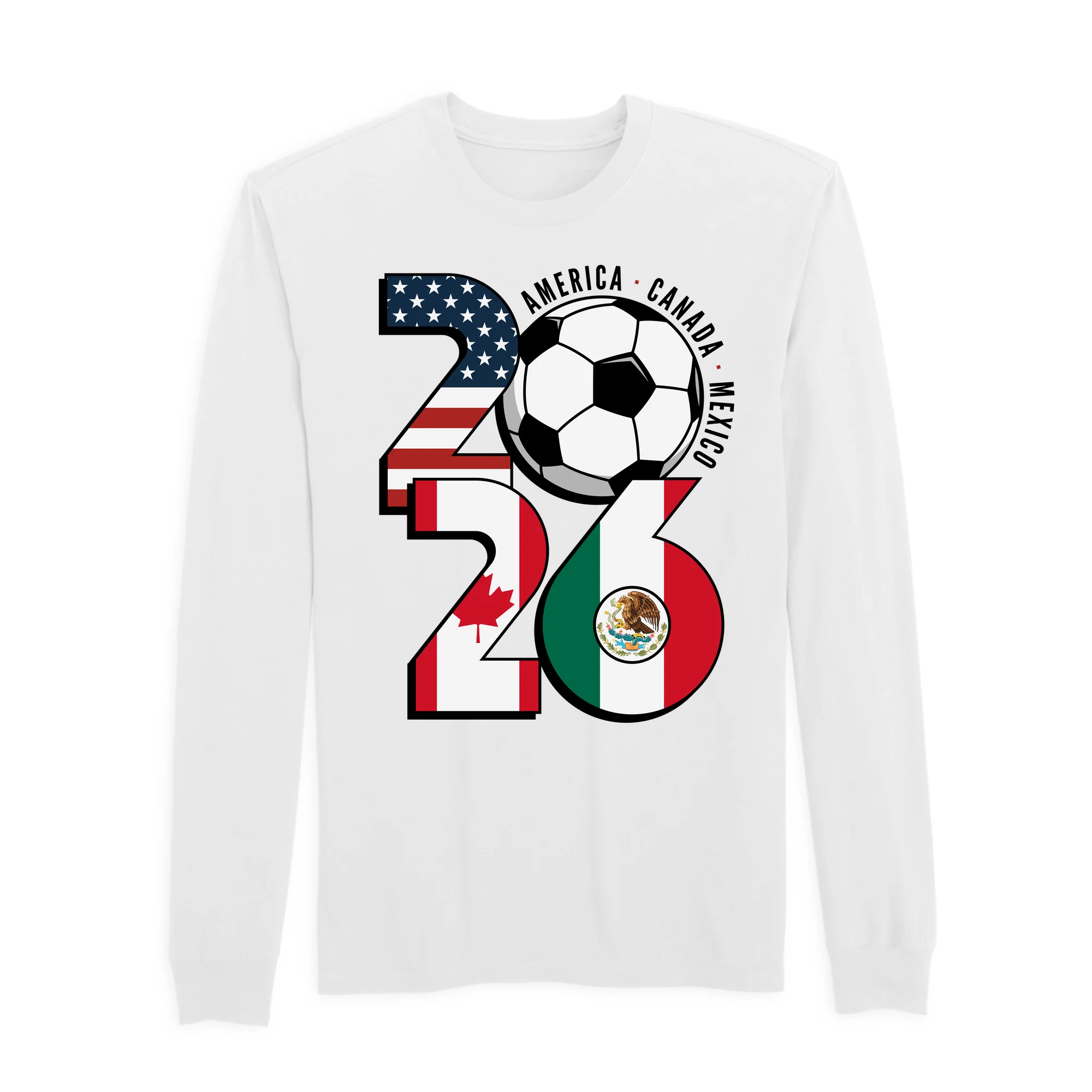 America250 2026 Men's Long Sleeve T-Shirt - Image 3