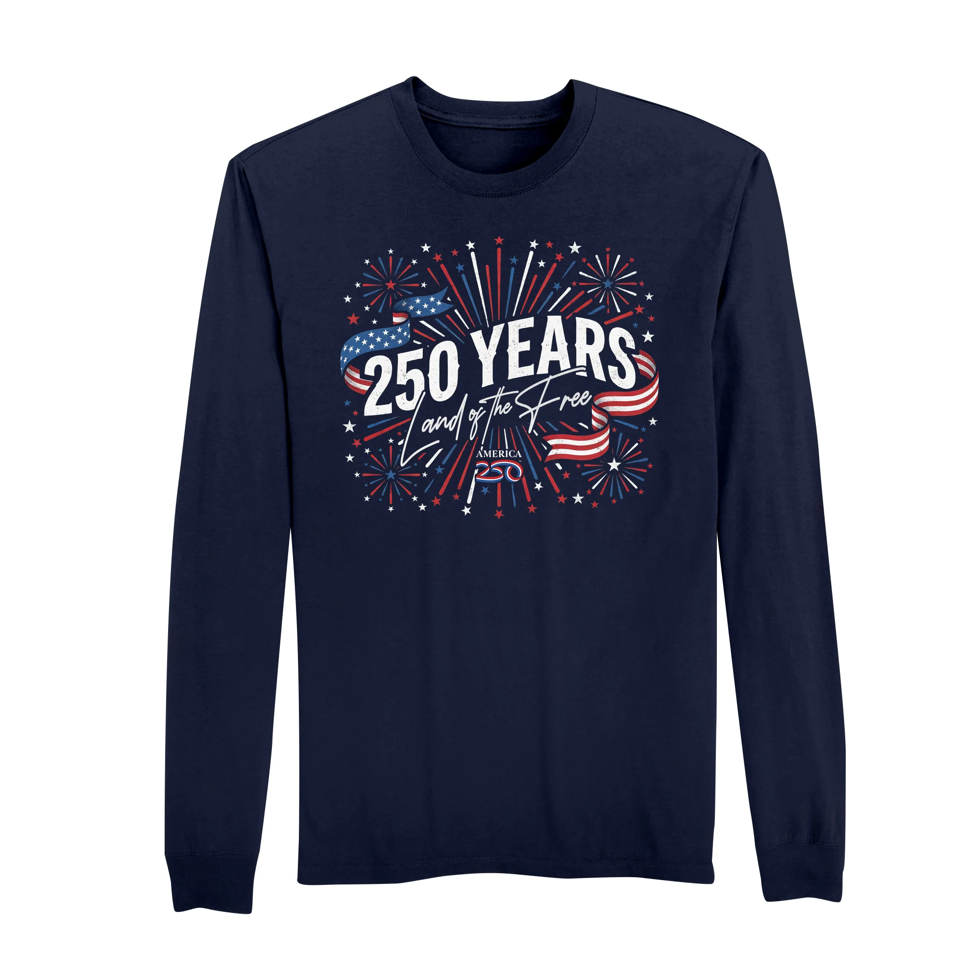 America250 250 Years Men's Long Sleeve T-Shirt - Image 2