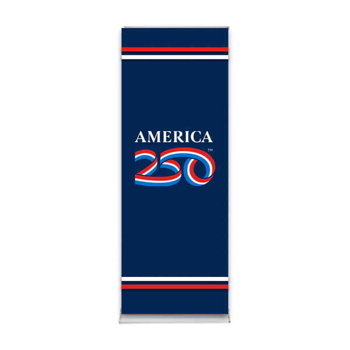 America250 36"x96" Retractable Banner