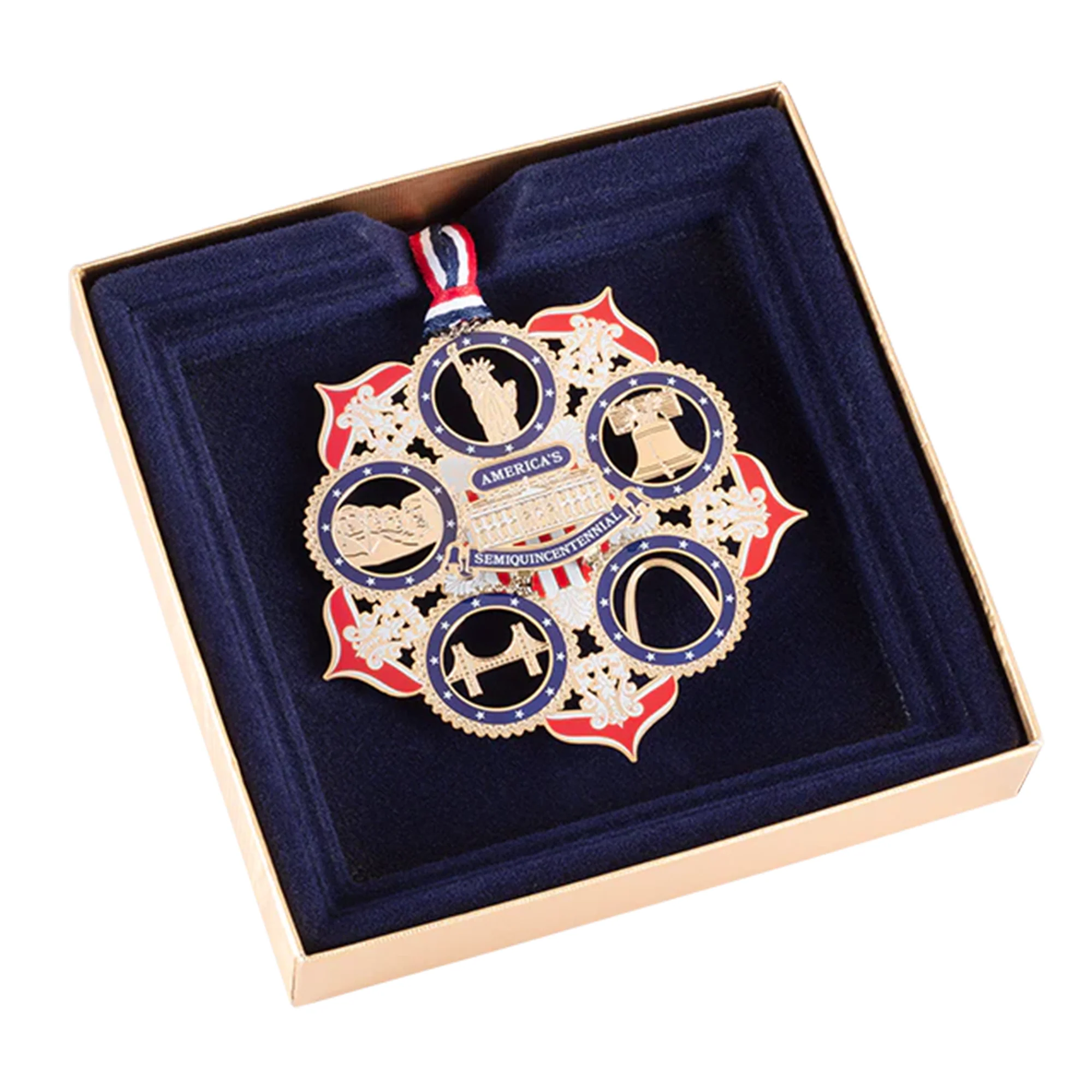America250 American Icons Semiquincentennial Ornament - Image 4