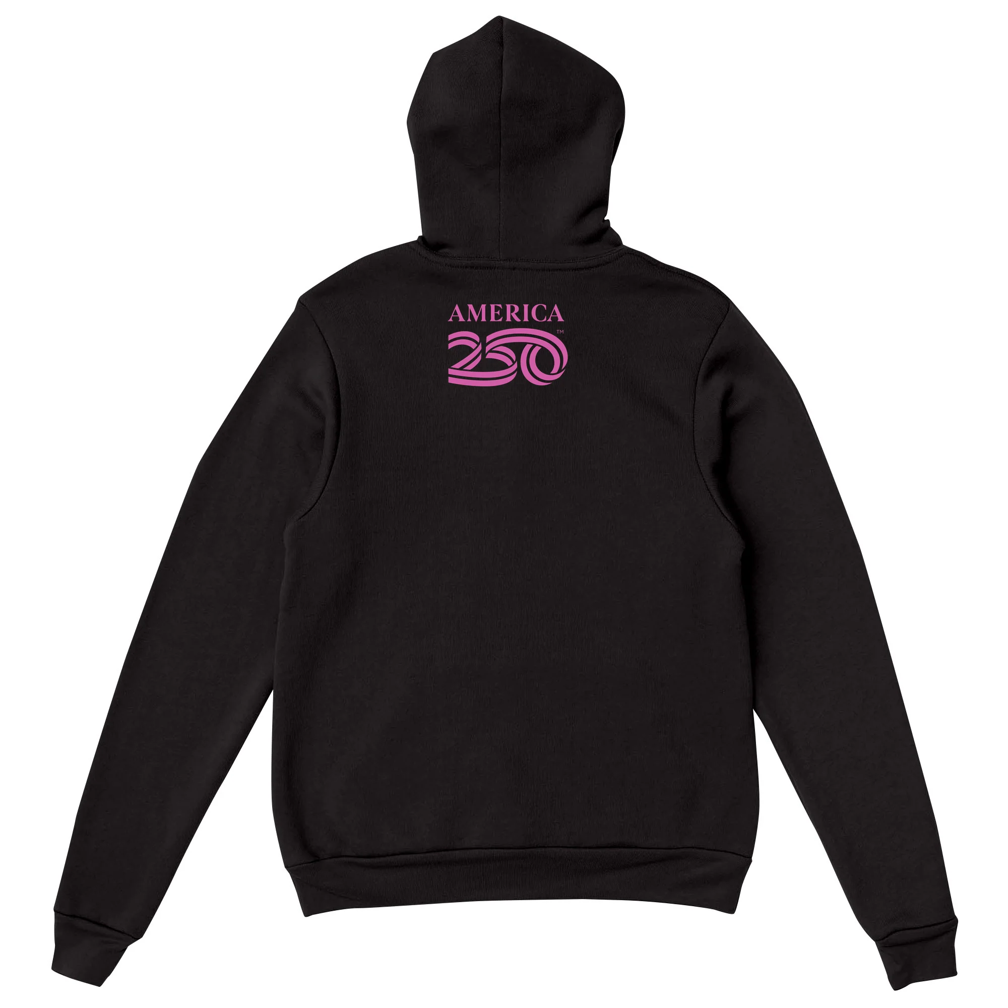 America250 American Woman PINK Unisex Hoodie - Image 2
