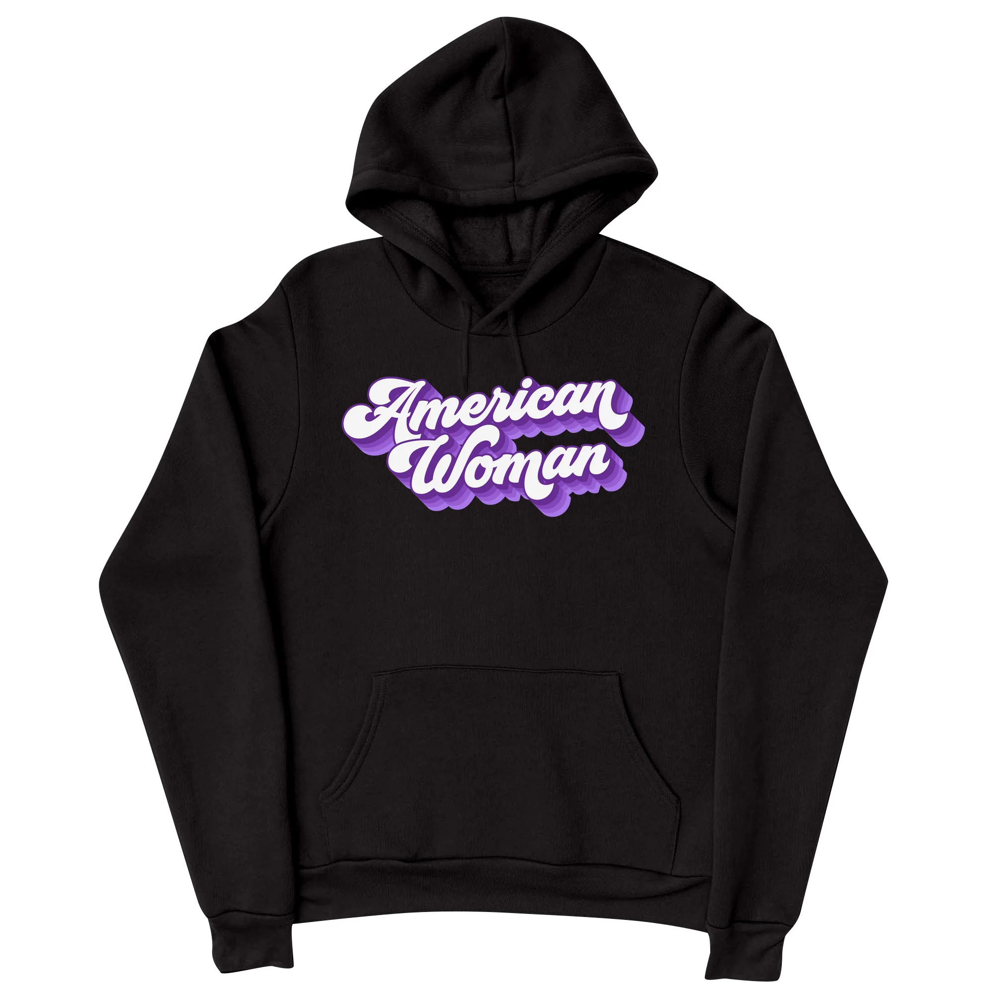 America250 American Woman PURP Unisex Hoodie