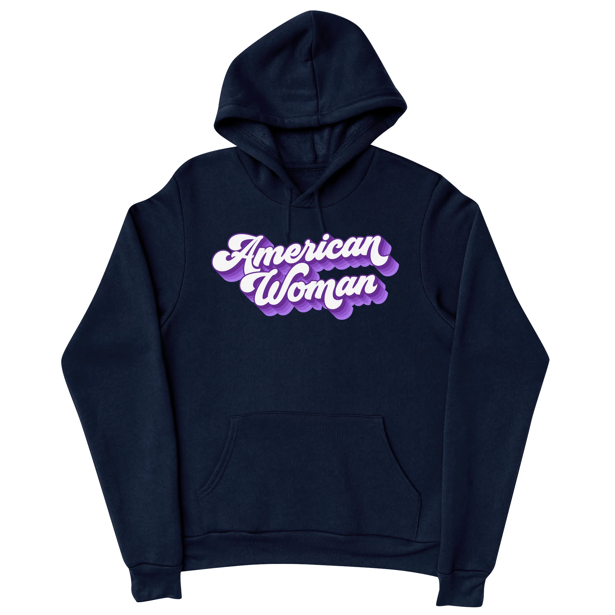 America250 American Woman PURP Unisex Hoodie - Image 5