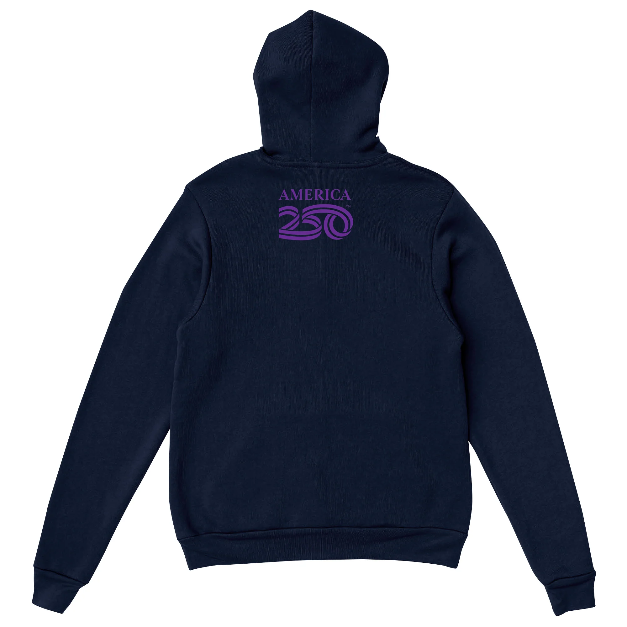 America250 American Woman PURP Unisex Hoodie - Image 6