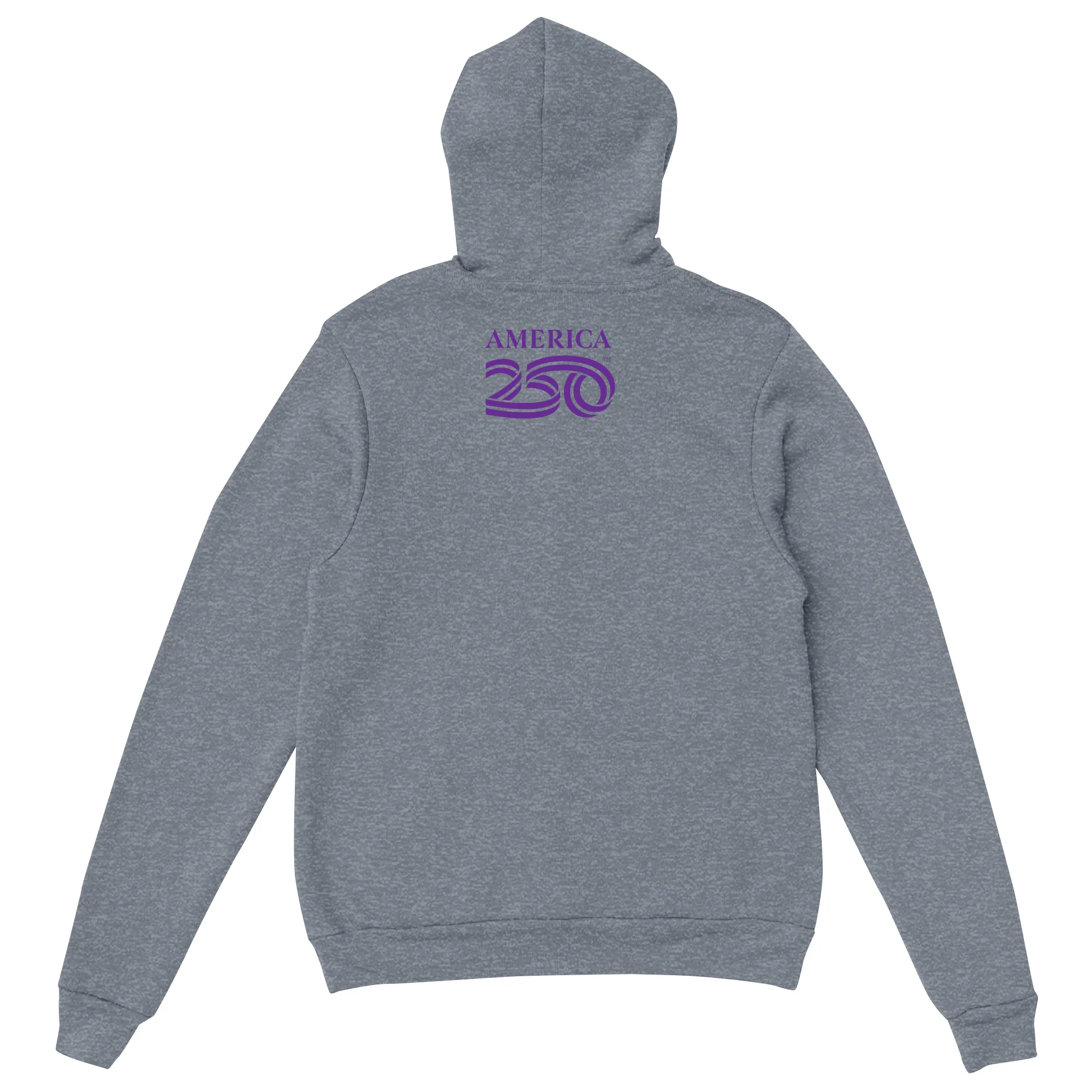 America250 American Woman PURP Unisex Hoodie - Image 8