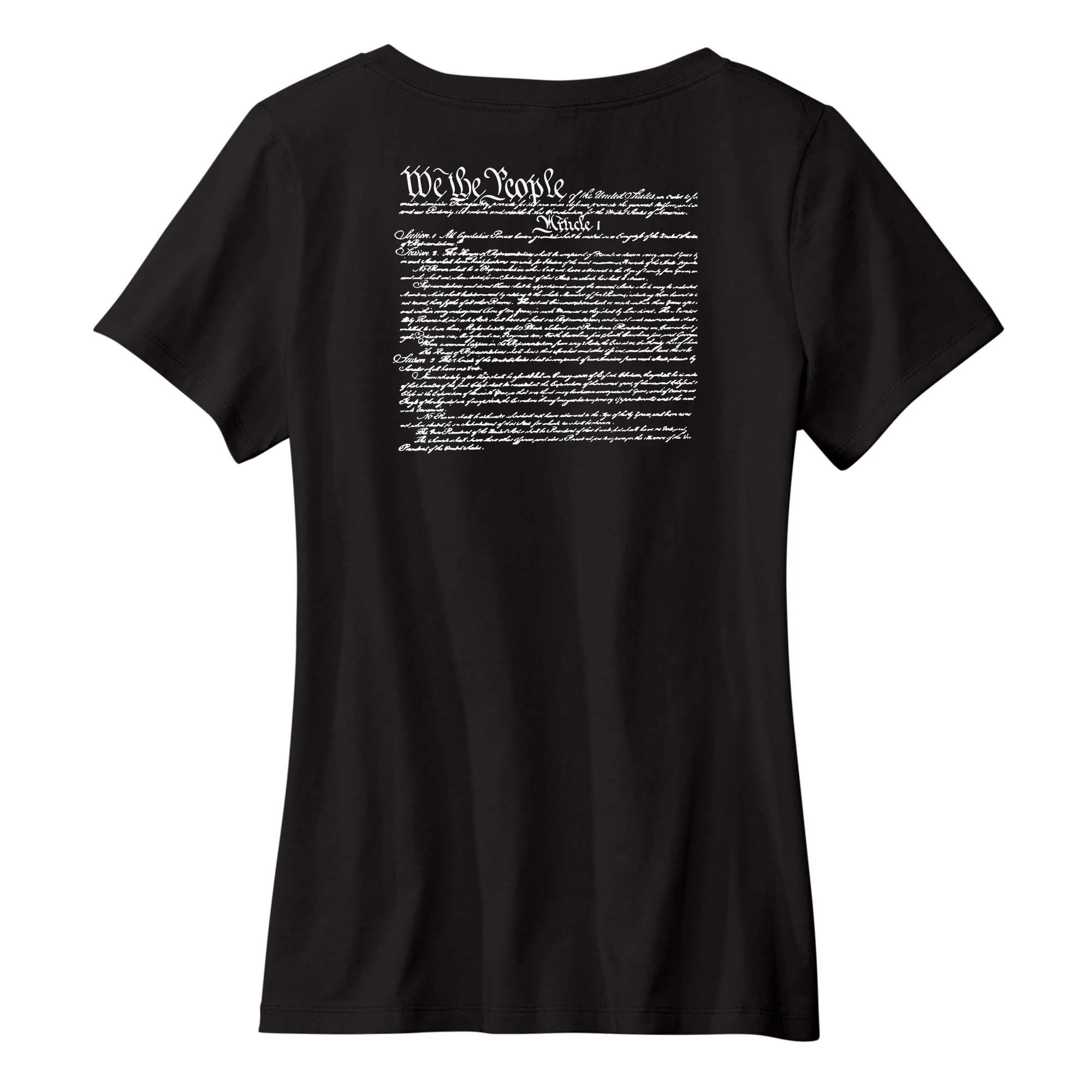 America250 Article 1 Women's V-Neck T-Shirt