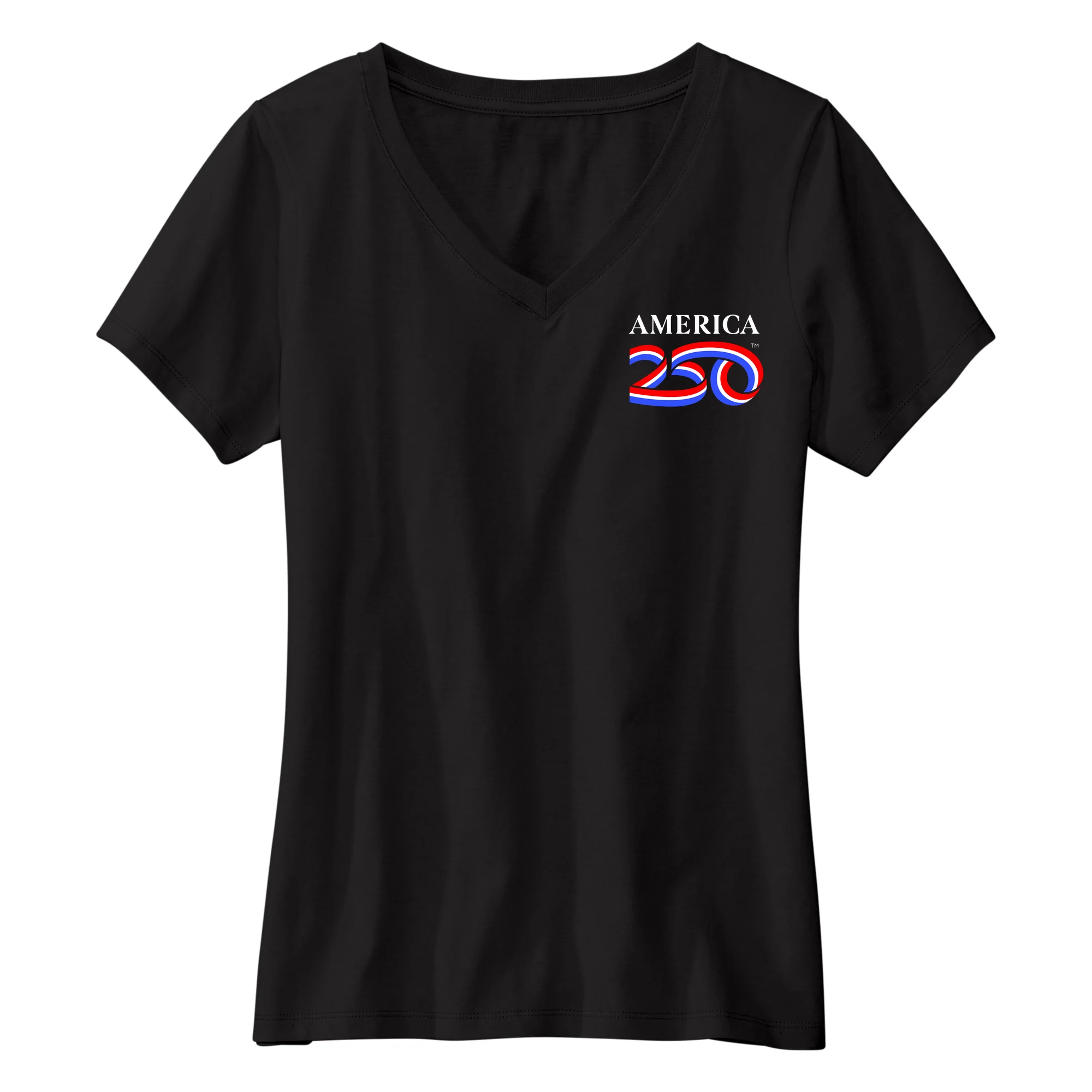 America250 Article 1 Women's V-Neck T-Shirt - Image 2