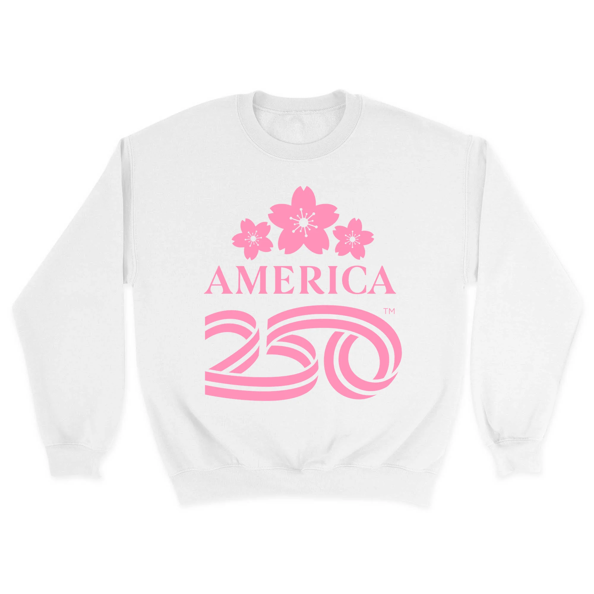 America250 Blossom Trio Unisex Crewneck Sweatshirt - Image 3