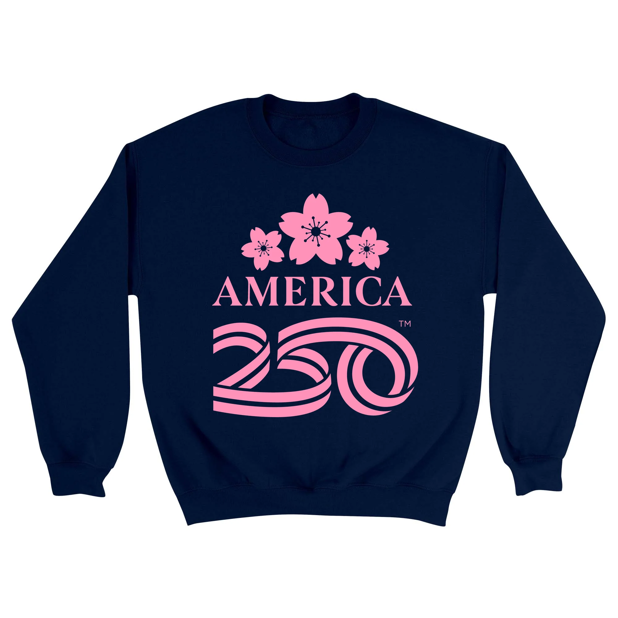 America250 Blossom Trio Unisex Crewneck Sweatshirt - Image 4