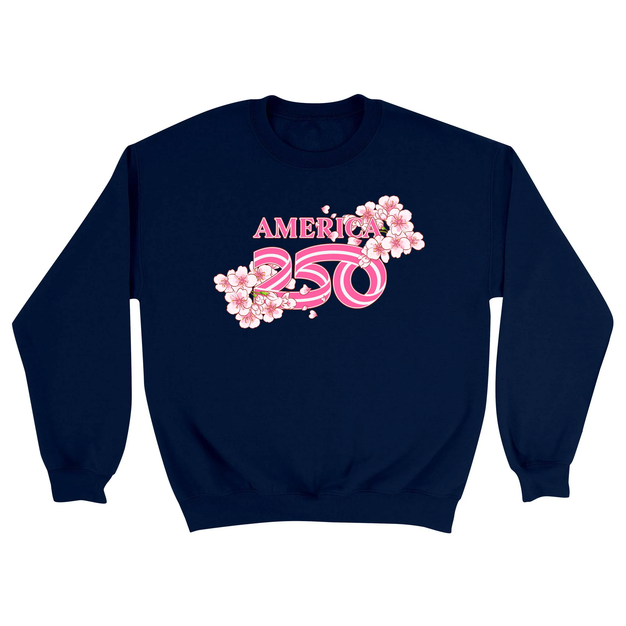 America250 Blossom Unisex Crewneck Sweatshirt - Image 3