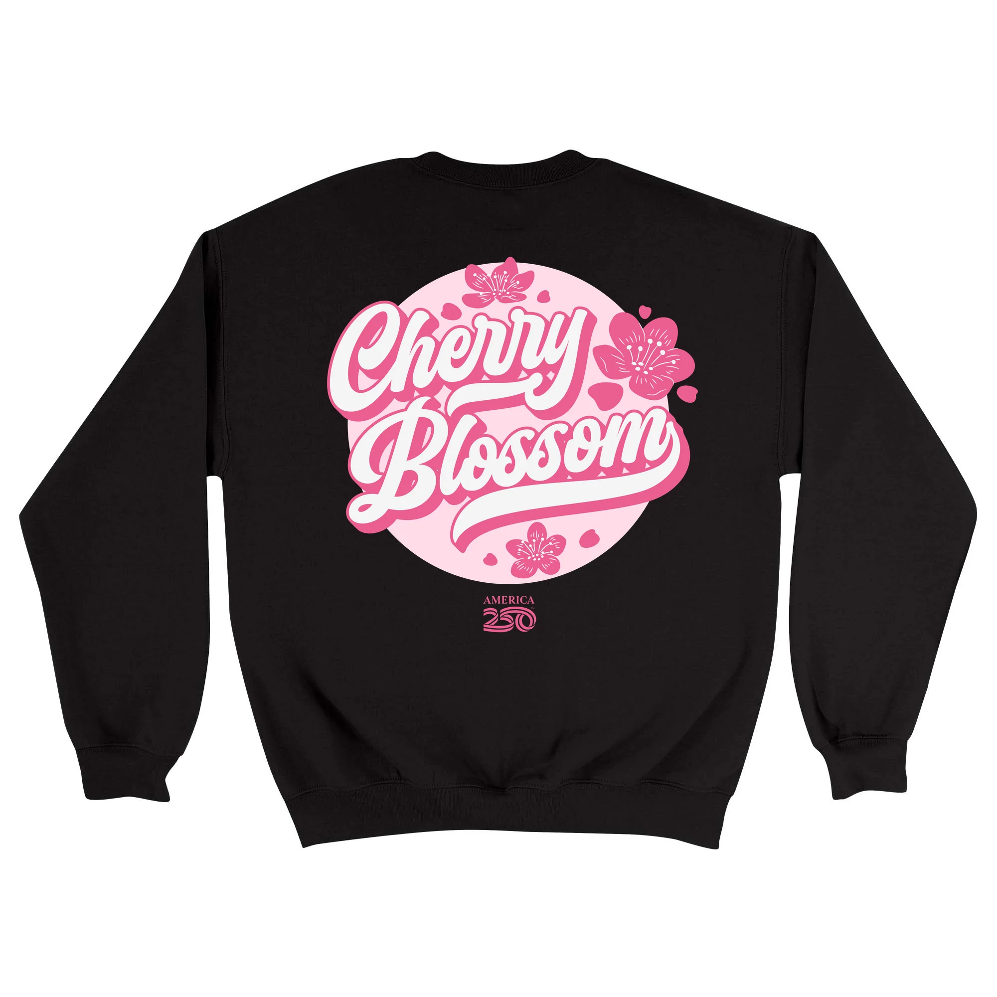 America250 Cherry Blossom Unisex Crewneck Sweatshirt - Image 3