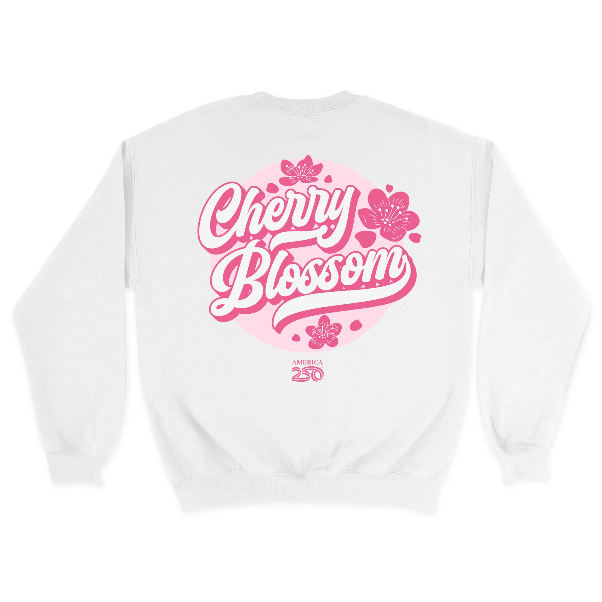 America250 Cherry Blossom Unisex Crewneck Sweatshirt - Image 5