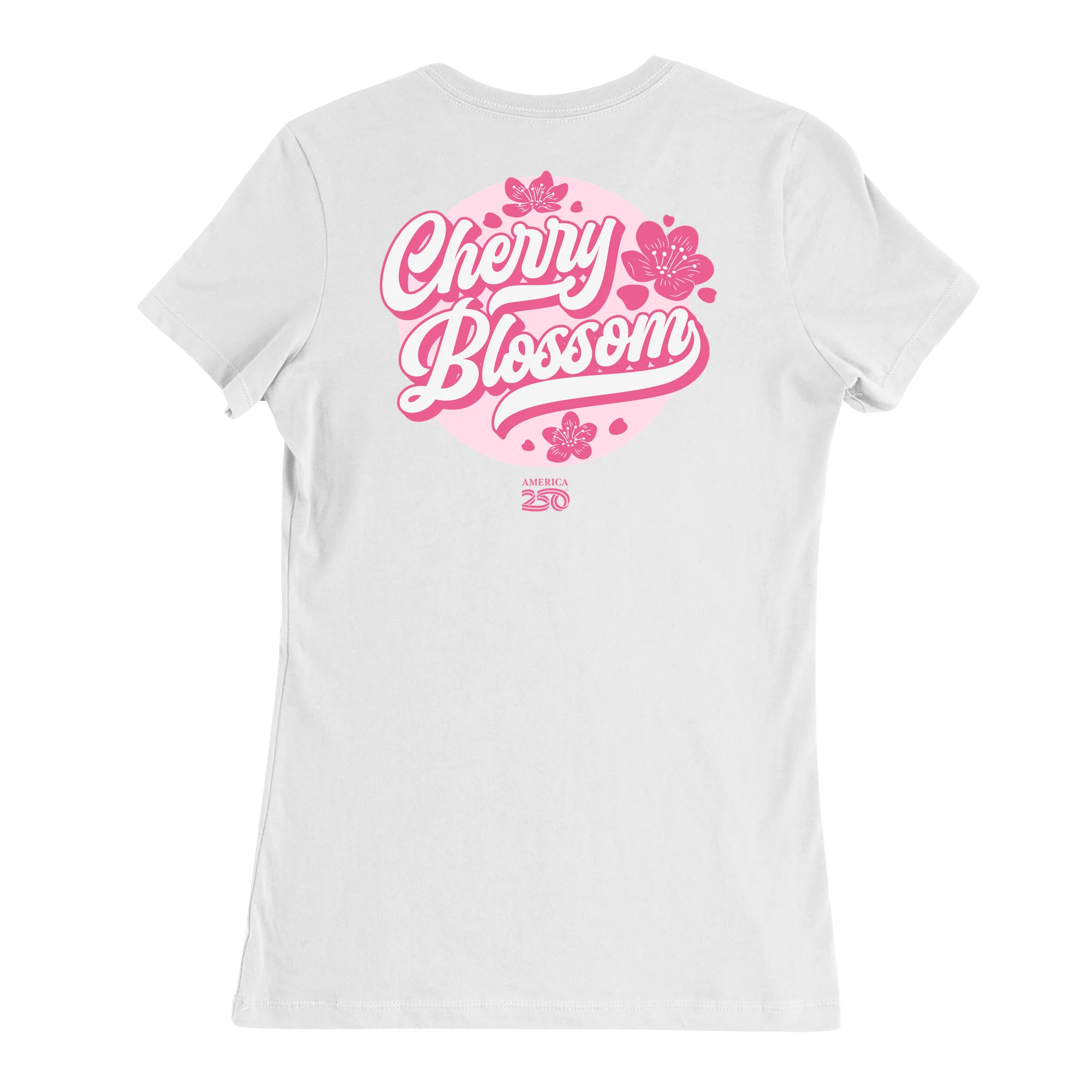America250 Cherry Blossom Women’s T-Shirt - Image 3
