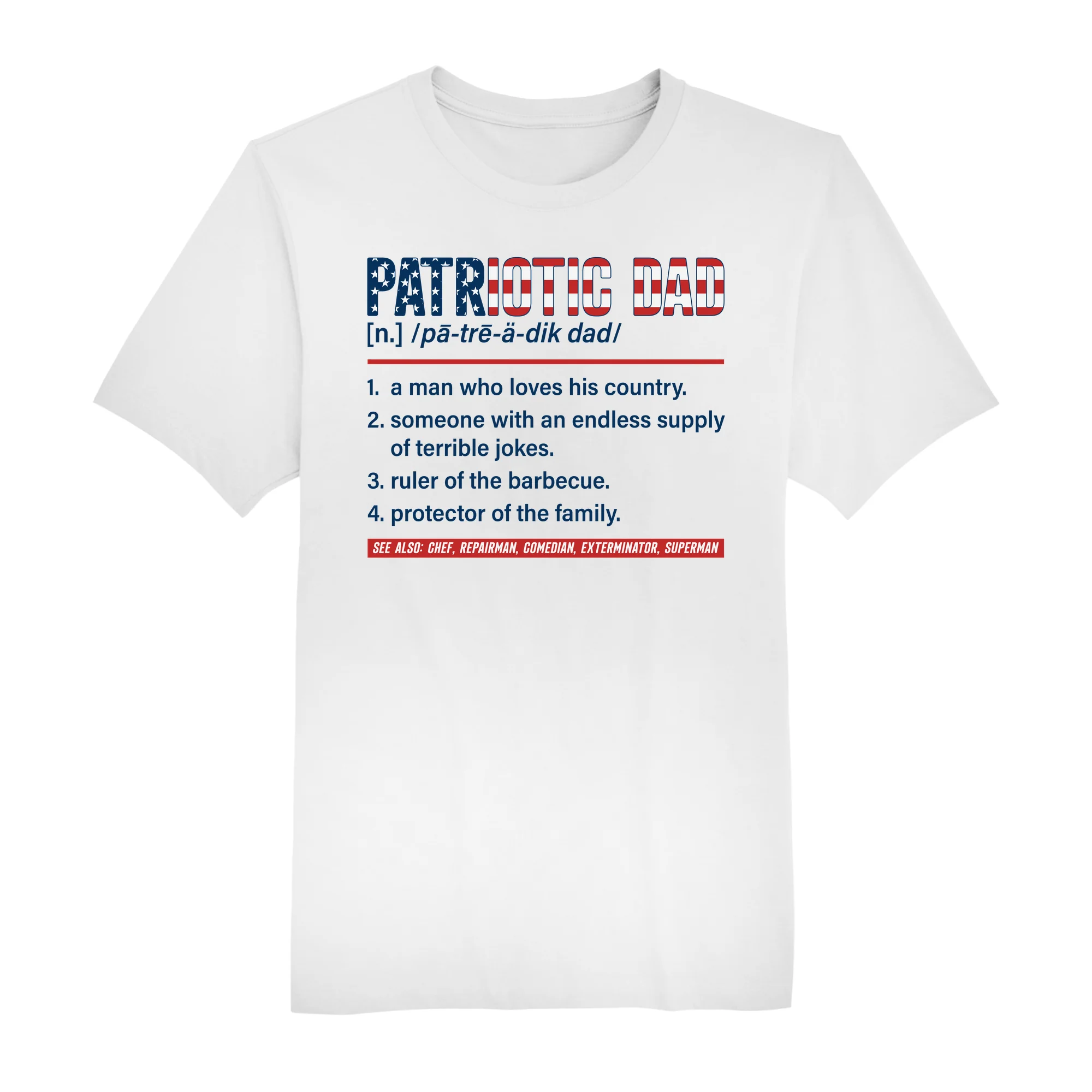 America250 Dad Definition Men's T-Shirt - Image 3