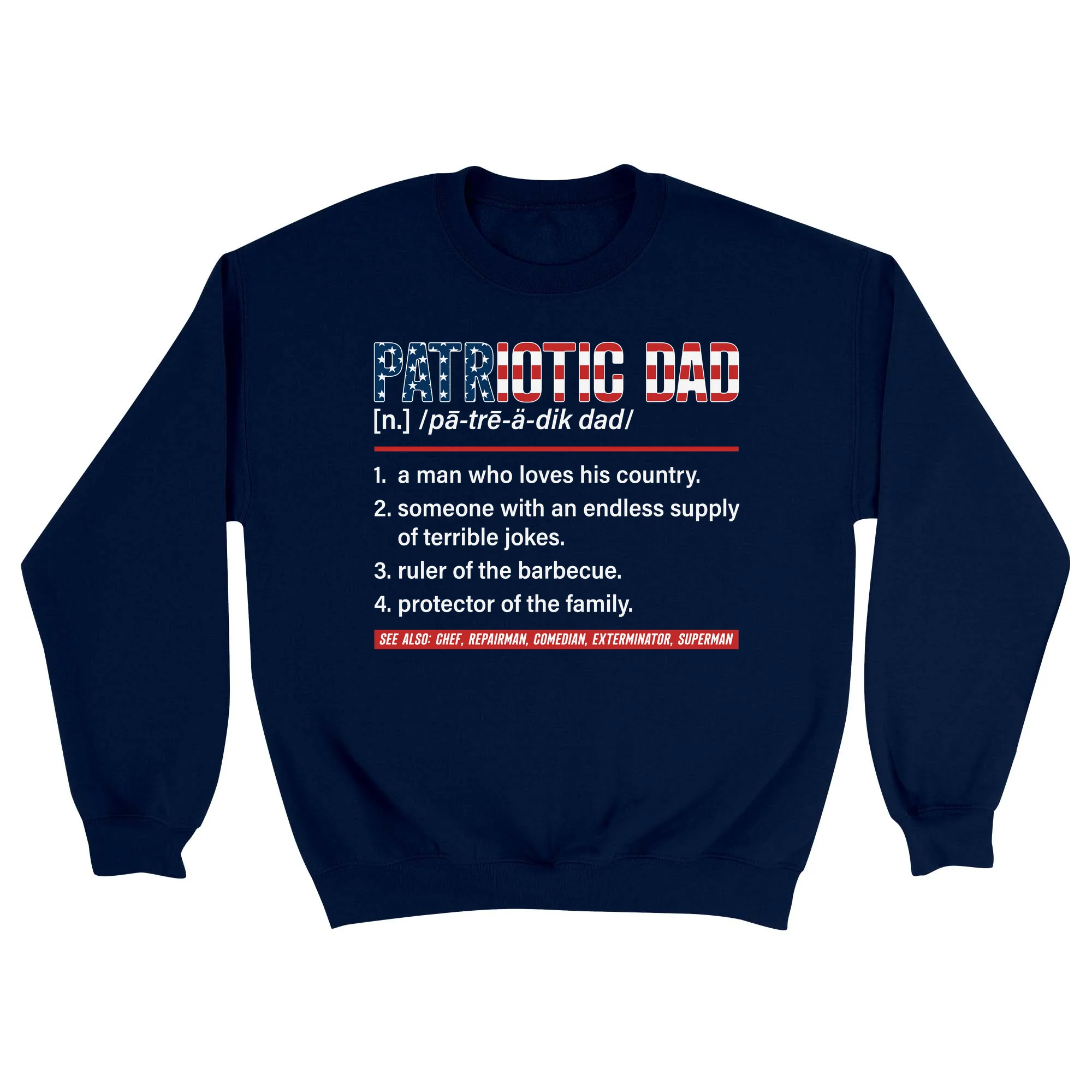 America250 Dad Definition Unisex Crewneck Sweatshirt