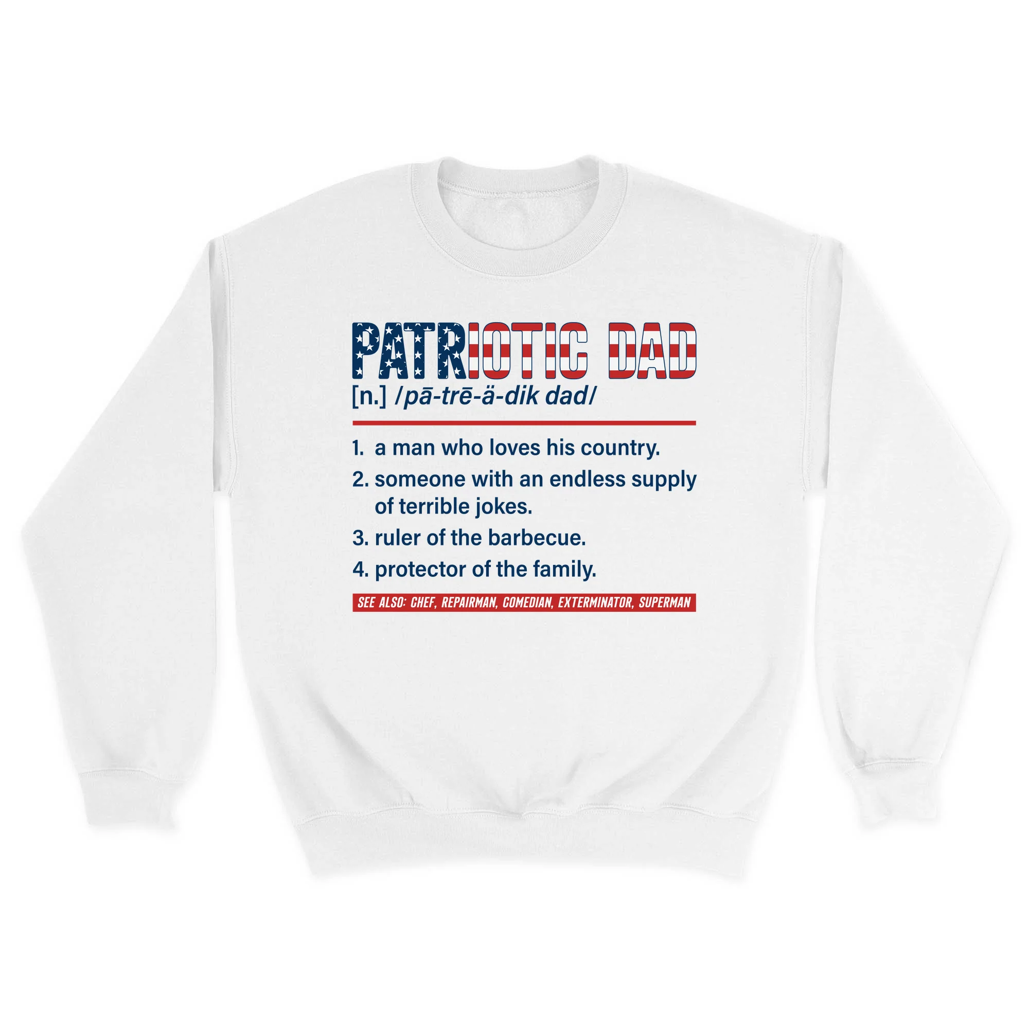 America250 Dad Definition Unisex Crewneck Sweatshirt - Image 3