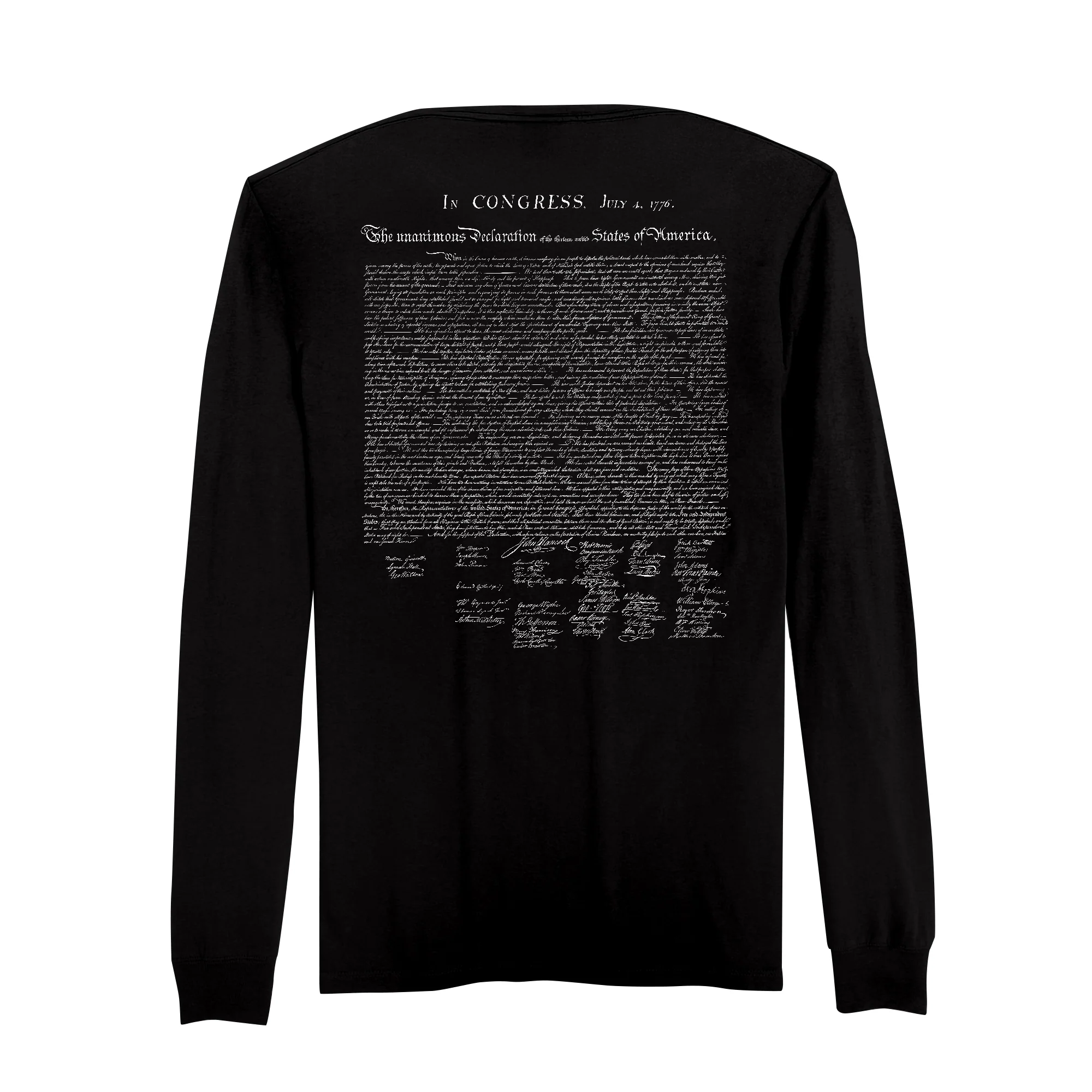 America250 Declaration of Independence Men's Long Sleeve T-Shirt