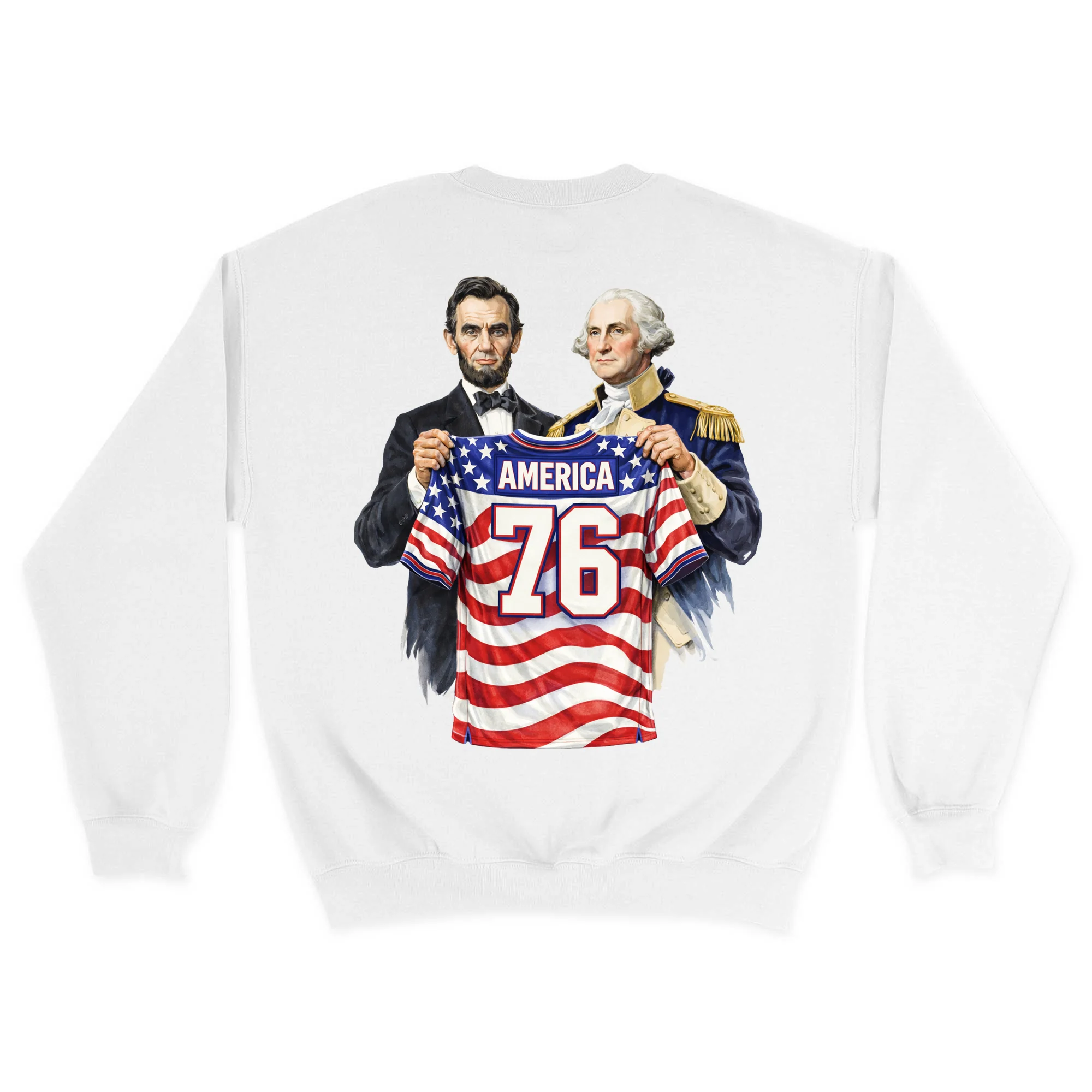 America250 Draft Jersey Unisex Crewneck Sweatshirt - Image 5