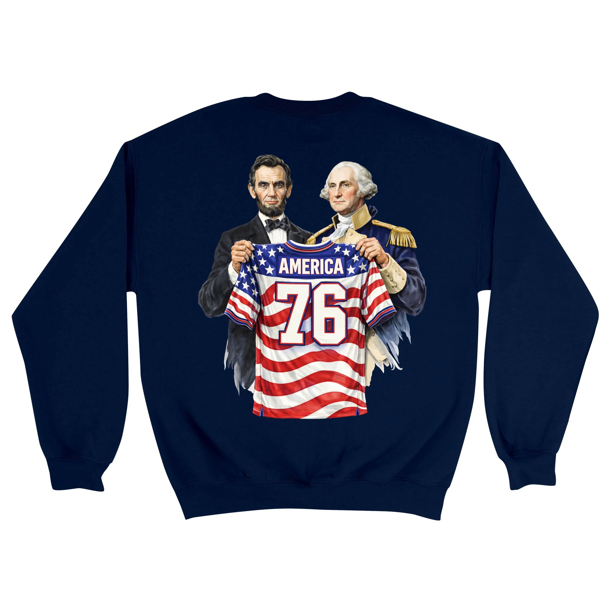 America250 Draft Jersey Unisex Crewneck Sweatshirt - Image 7