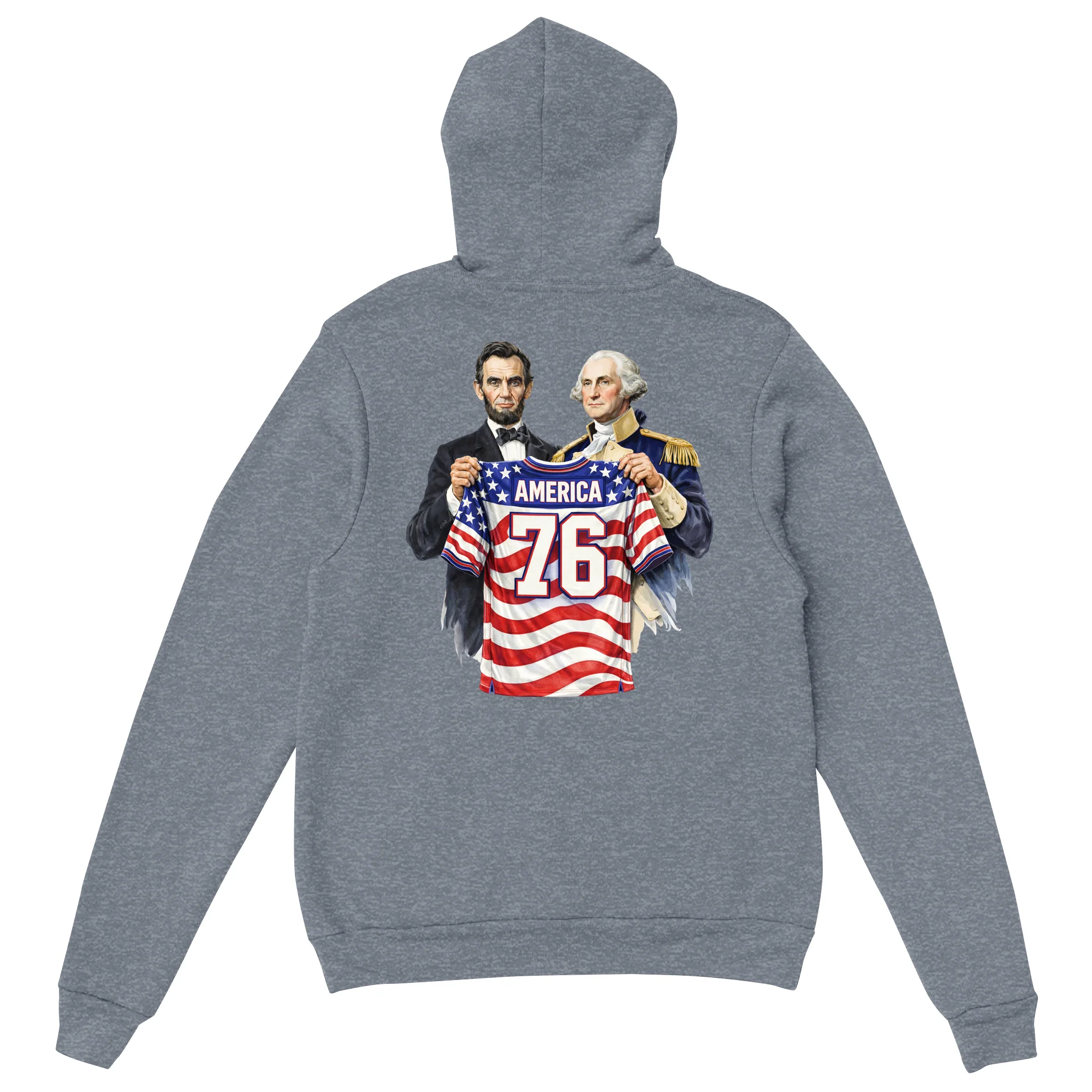 America250 Draft Jersey Unisex Hoodie - Image 3