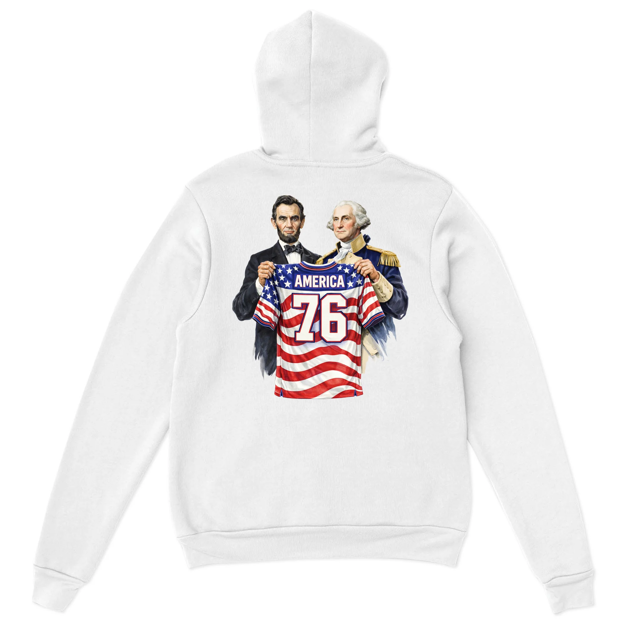 America250 Draft Jersey Unisex Hoodie - Image 5