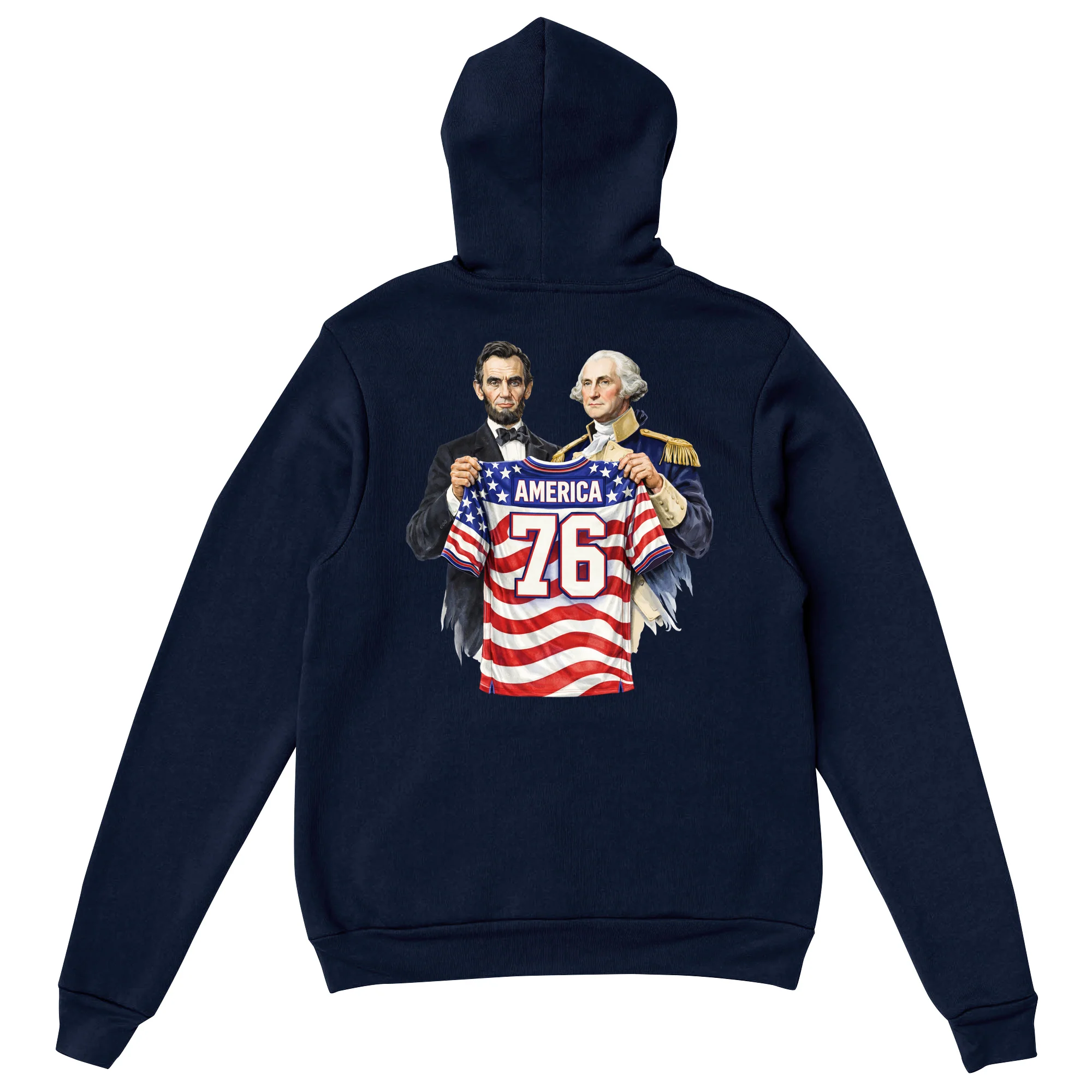 America250 Draft Jersey Unisex Hoodie - Image 7