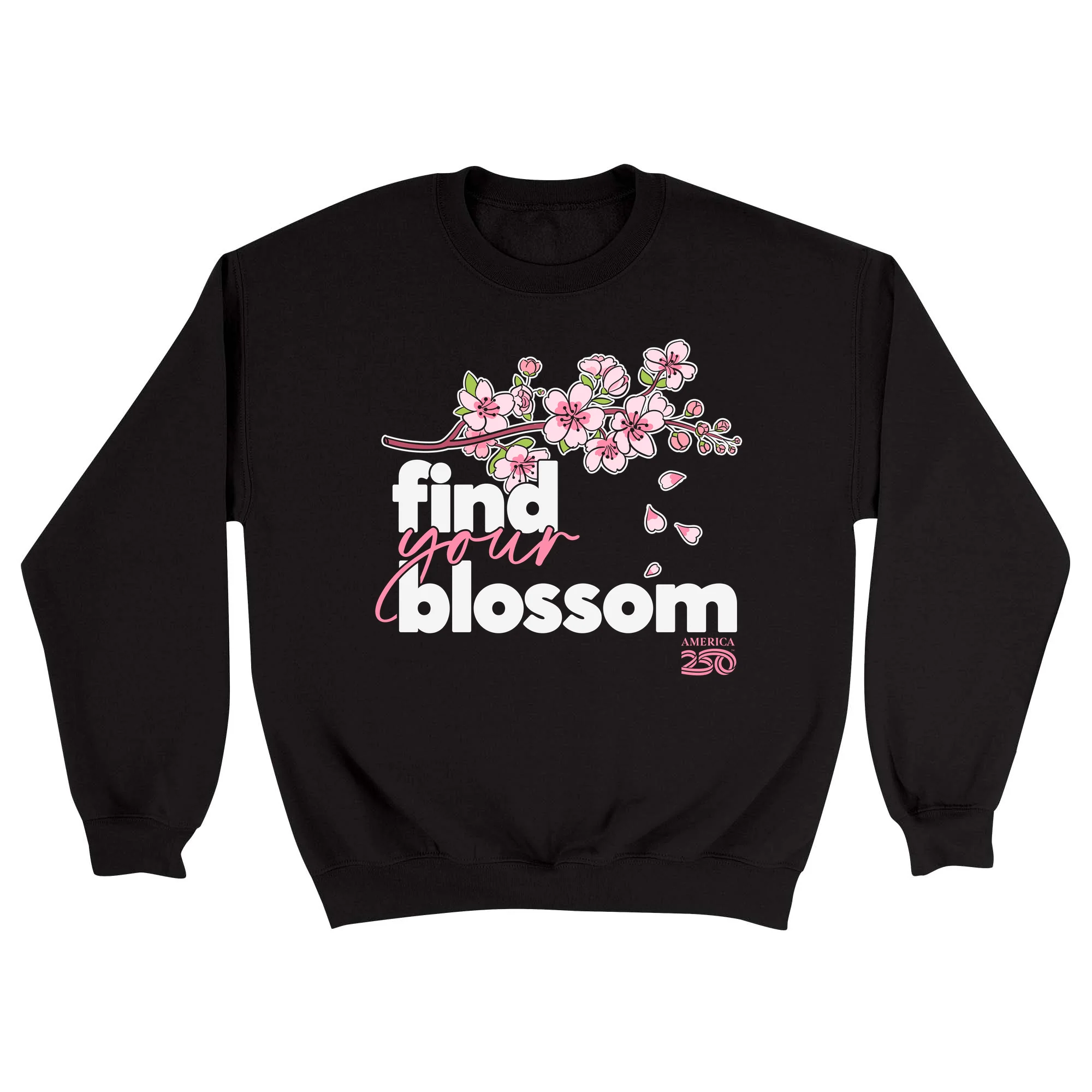 America250 Find Your Blossom Unisex Crewneck Sweatshirt - Image 3