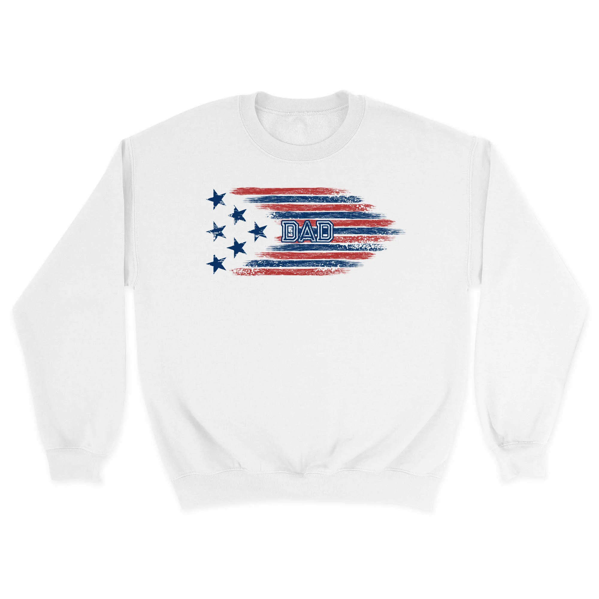 America250 Flag Dad Unisex Crewneck Sweatshirt - Image 3