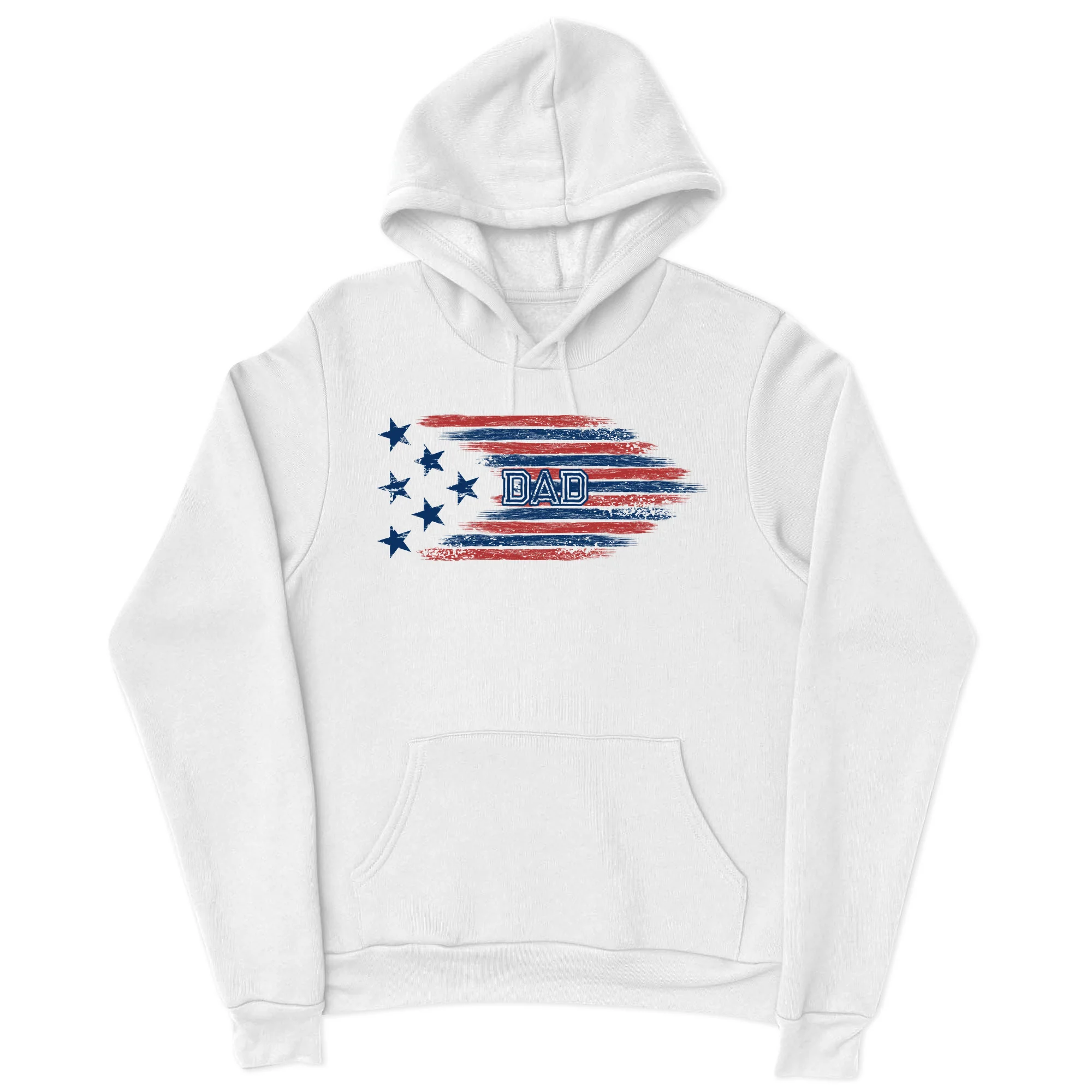 America250 Flag Dad Unisex Hoodie - Image 3