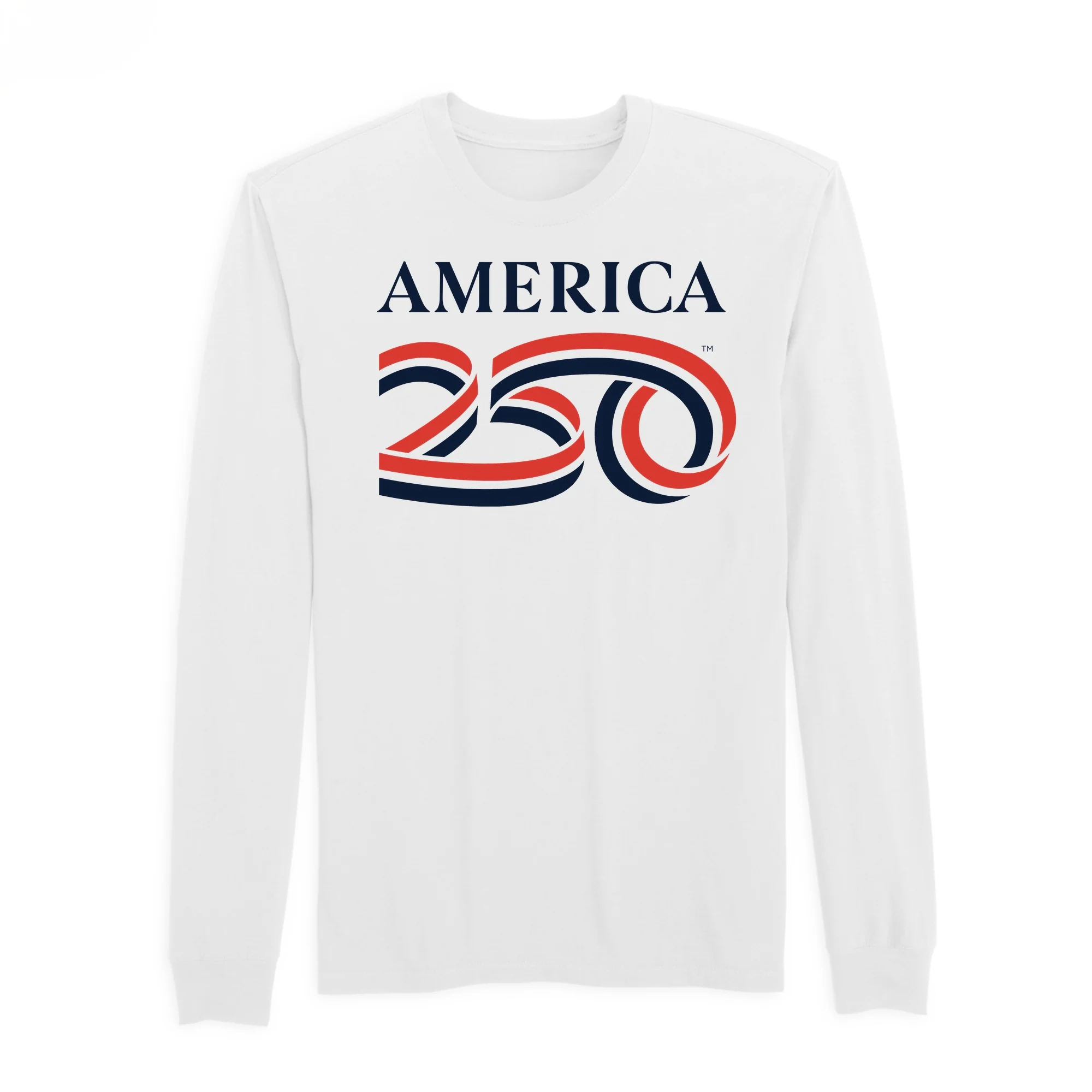 America250 Freedom & Liberty Men's Long Sleeve T-Shirt - Image 2