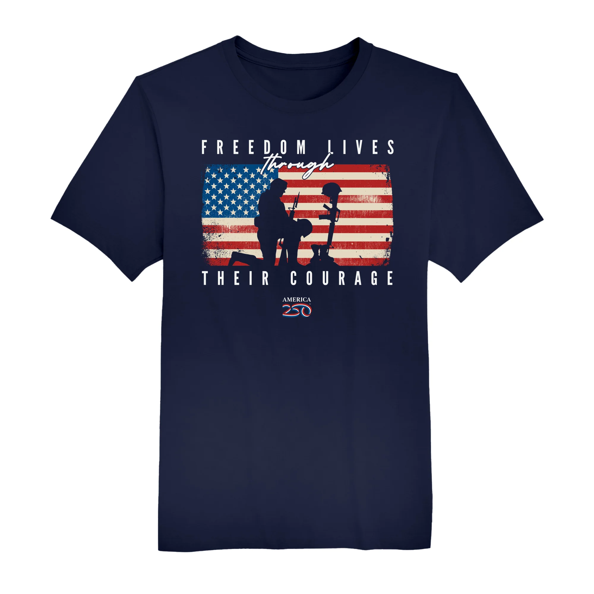 America250 Freedom Men's T-Shirt - Image 2