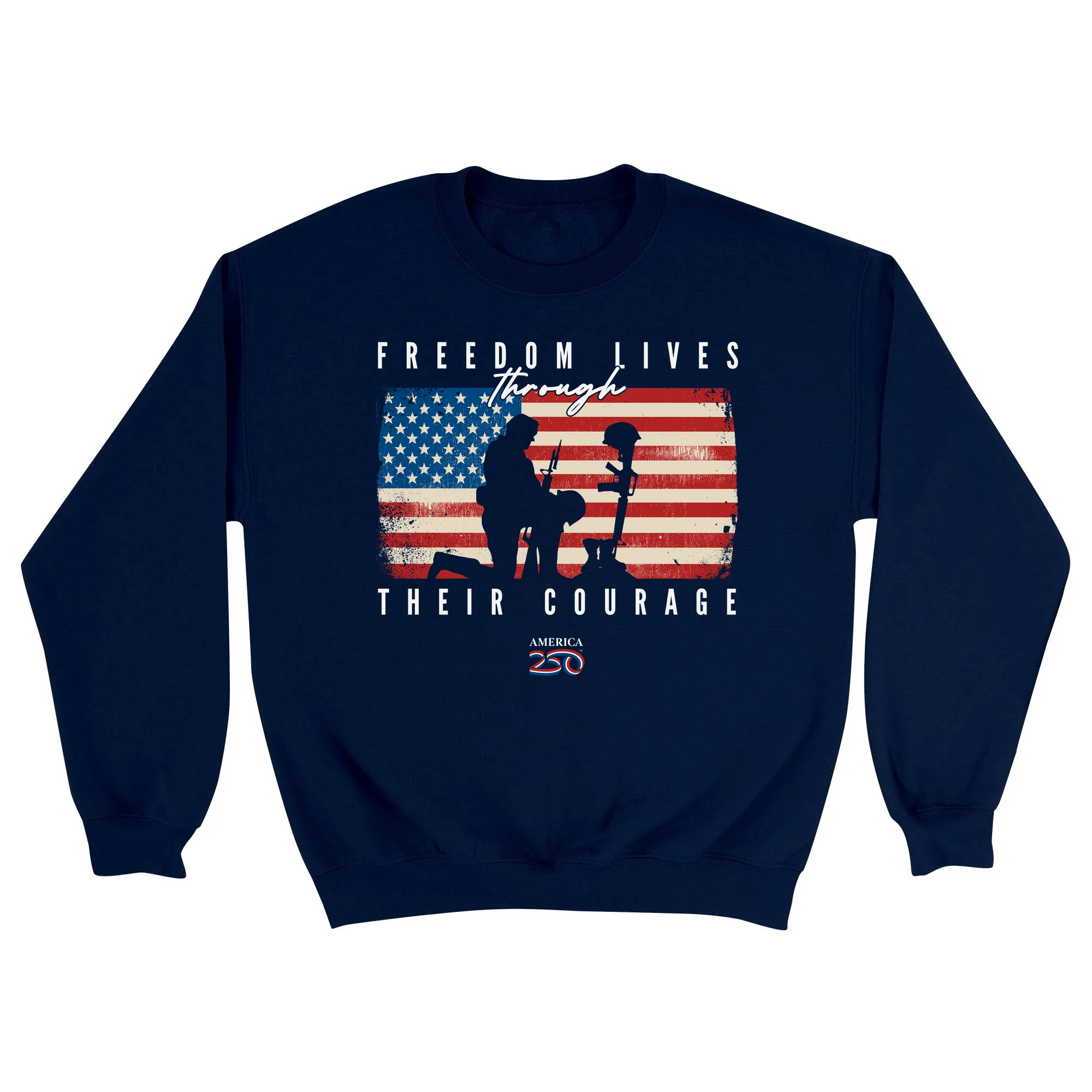 America250 Freedom Unisex Crewneck Sweatshirt - Image 3