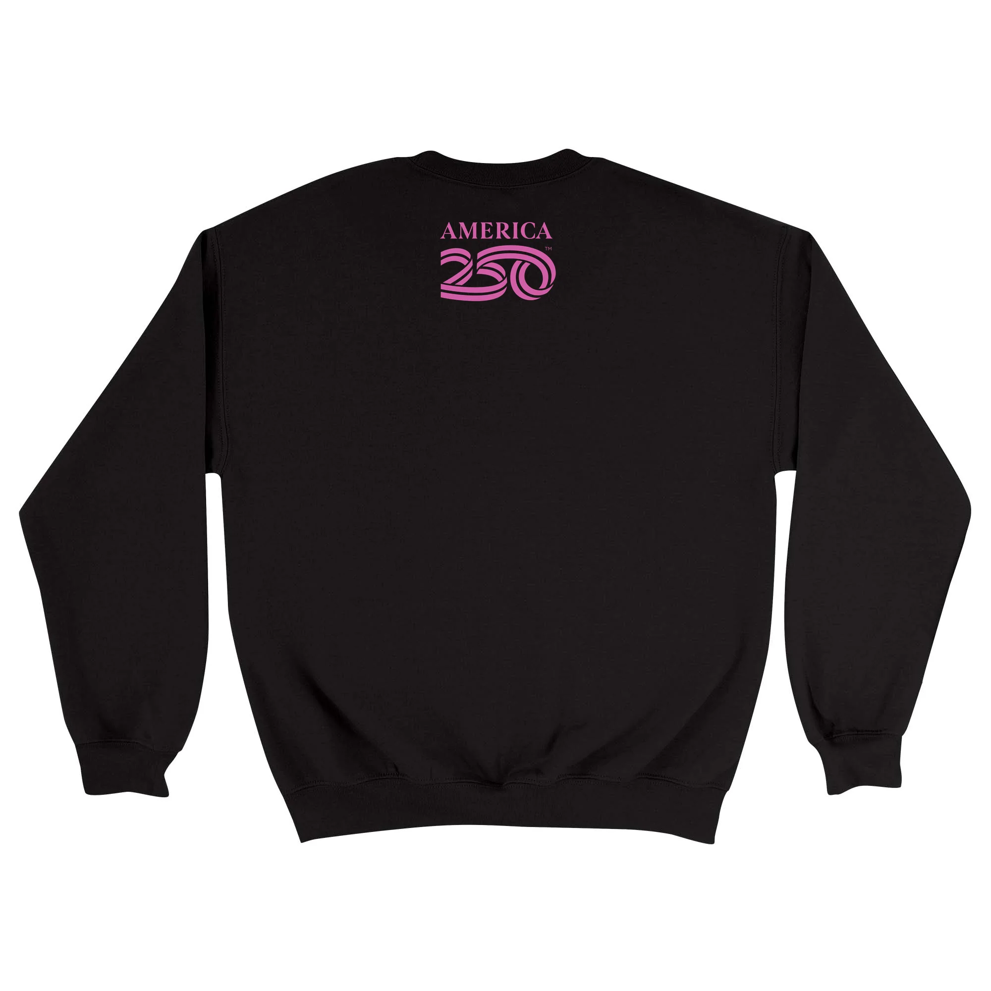 America250 GRL PWR Pink Unisex Crewneck Sweatshirt - Image 2