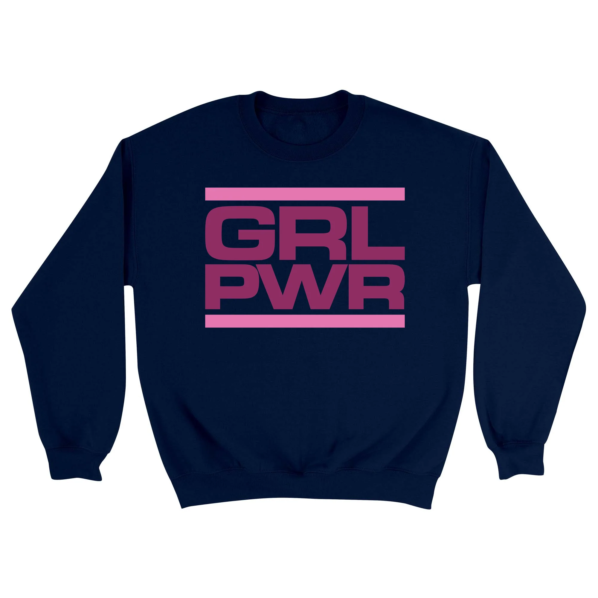 America250 GRL PWR Pink Unisex Crewneck Sweatshirt - Image 5